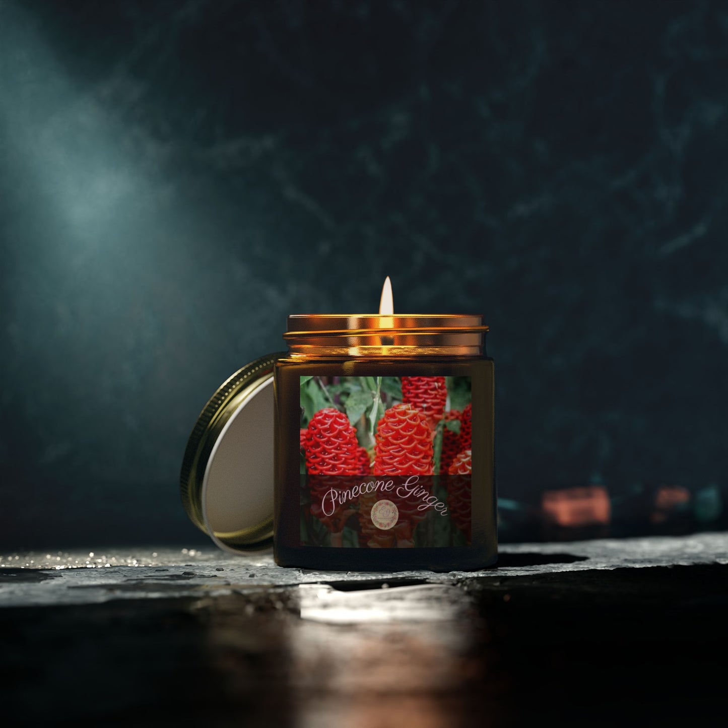 Fragrant Flower | Everwood Candle | Pinecone Ginger | 4oz, 9oz