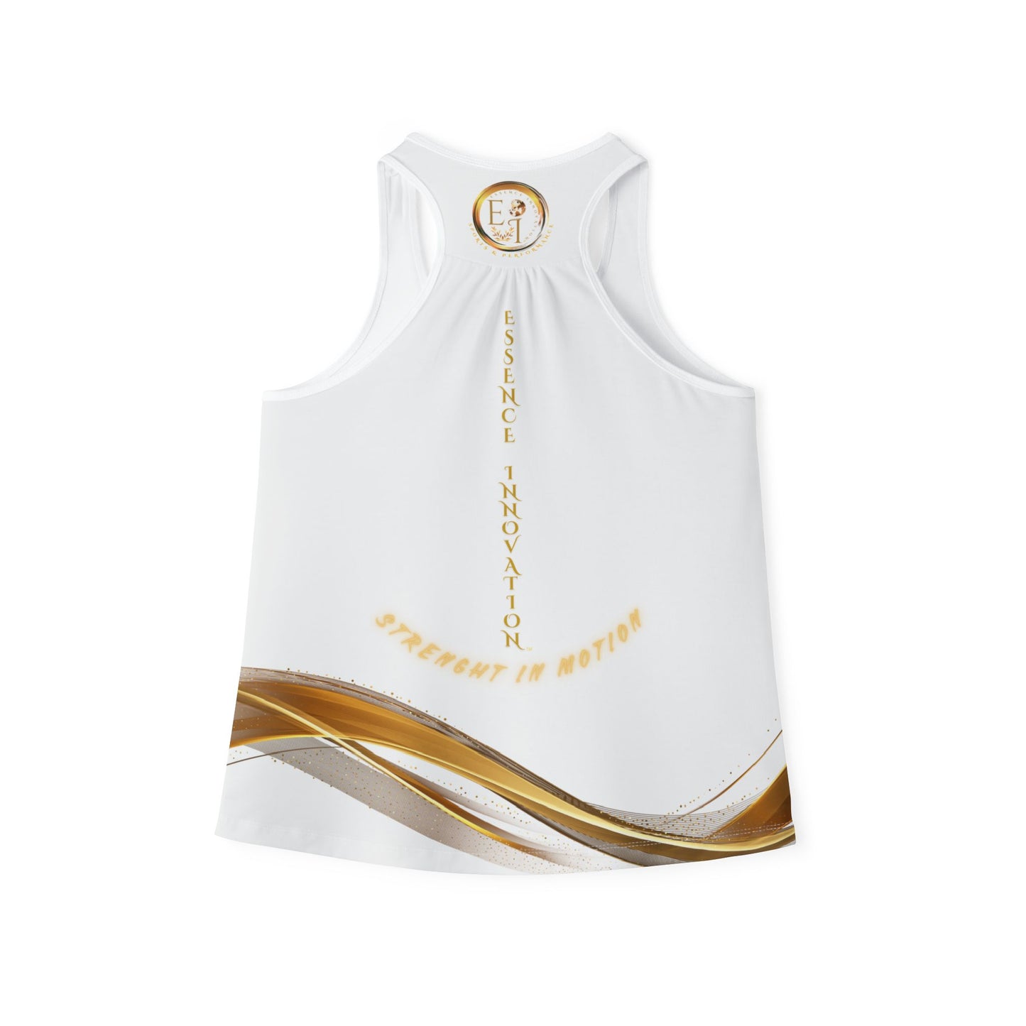 Seek More Luxe~T VI | EI Sports Racerback Tank | White