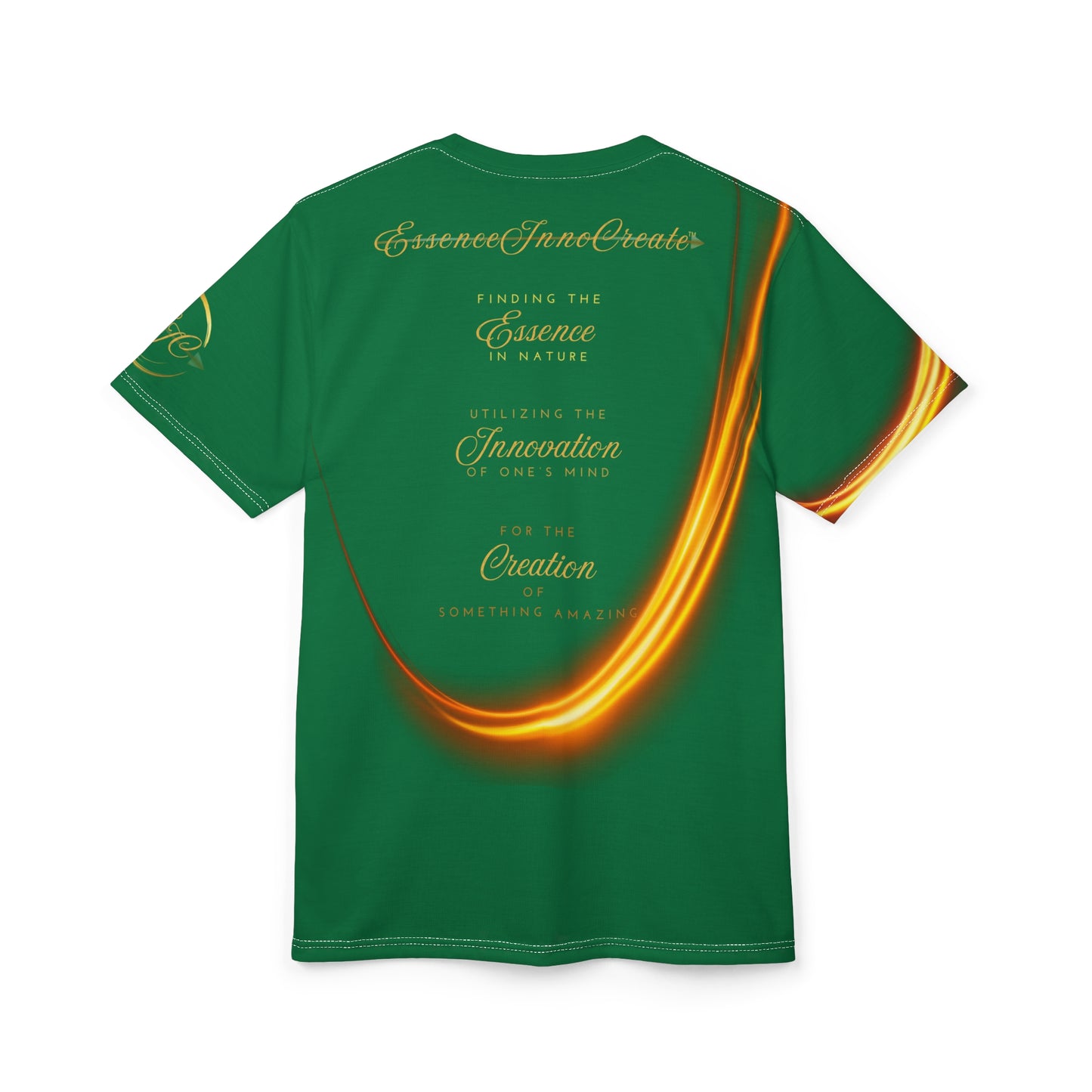 Green Trendsetters Flame Tee | EssenceInnoCreate