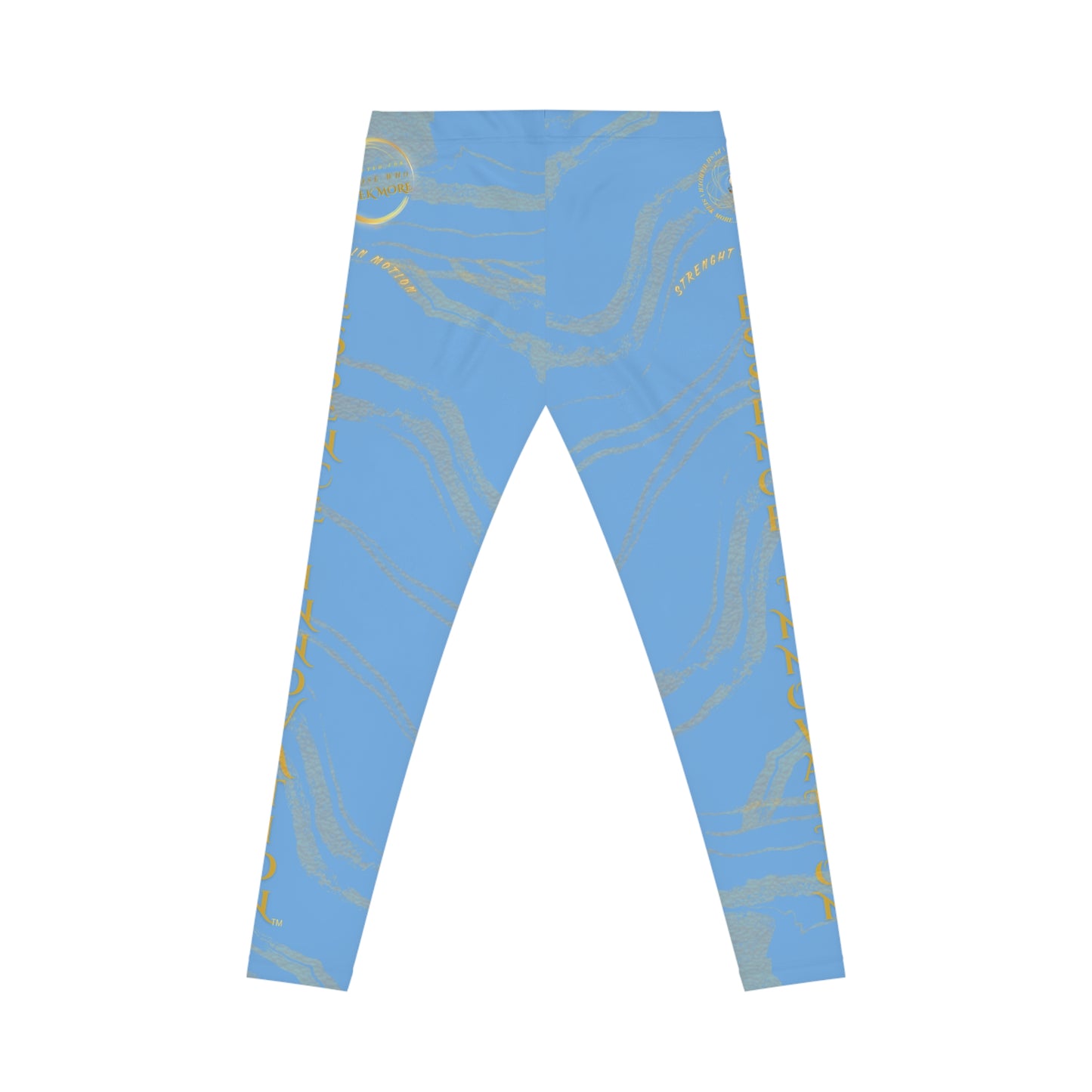 Seek More Premium S XIV | EI Sports Leggings | Light Blue