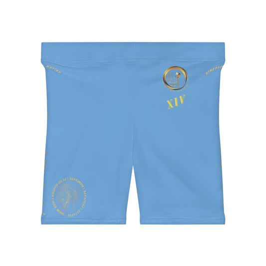 Seek More BS XIV | EI Sports Biker Shorts | Light Blue
