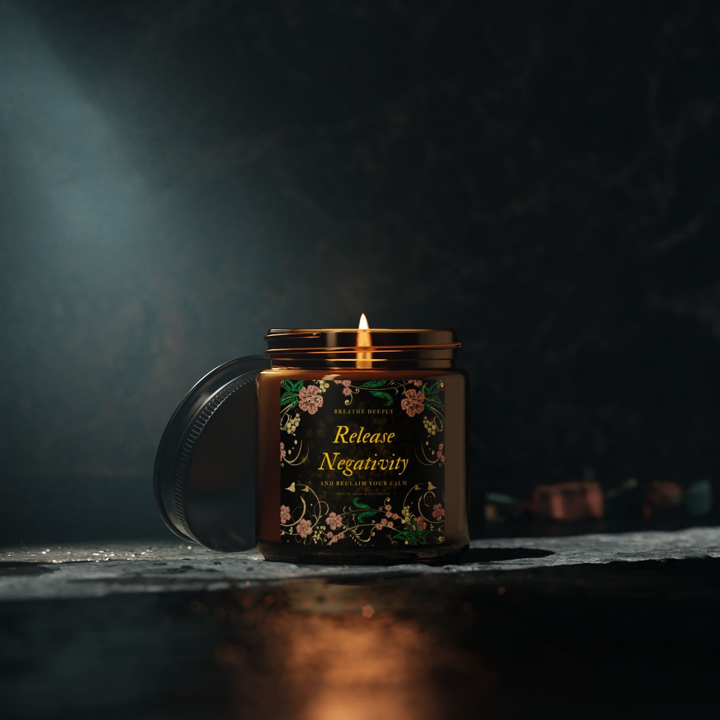 Spoken Serenity Release Negativity | White Sage and Lavender | 4oz