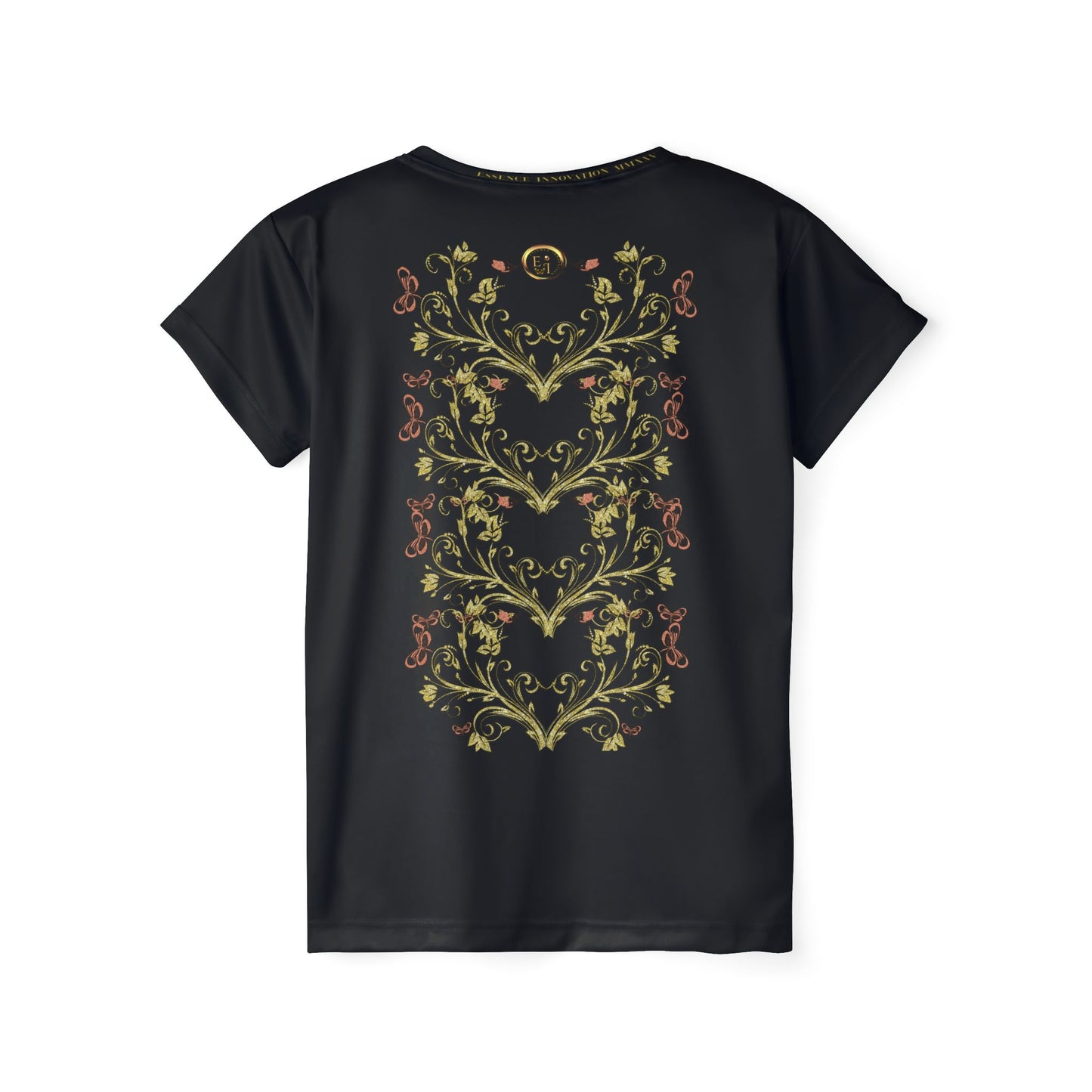 Butterfly Blossom Tee VII | EssenceInnoCreate | Black