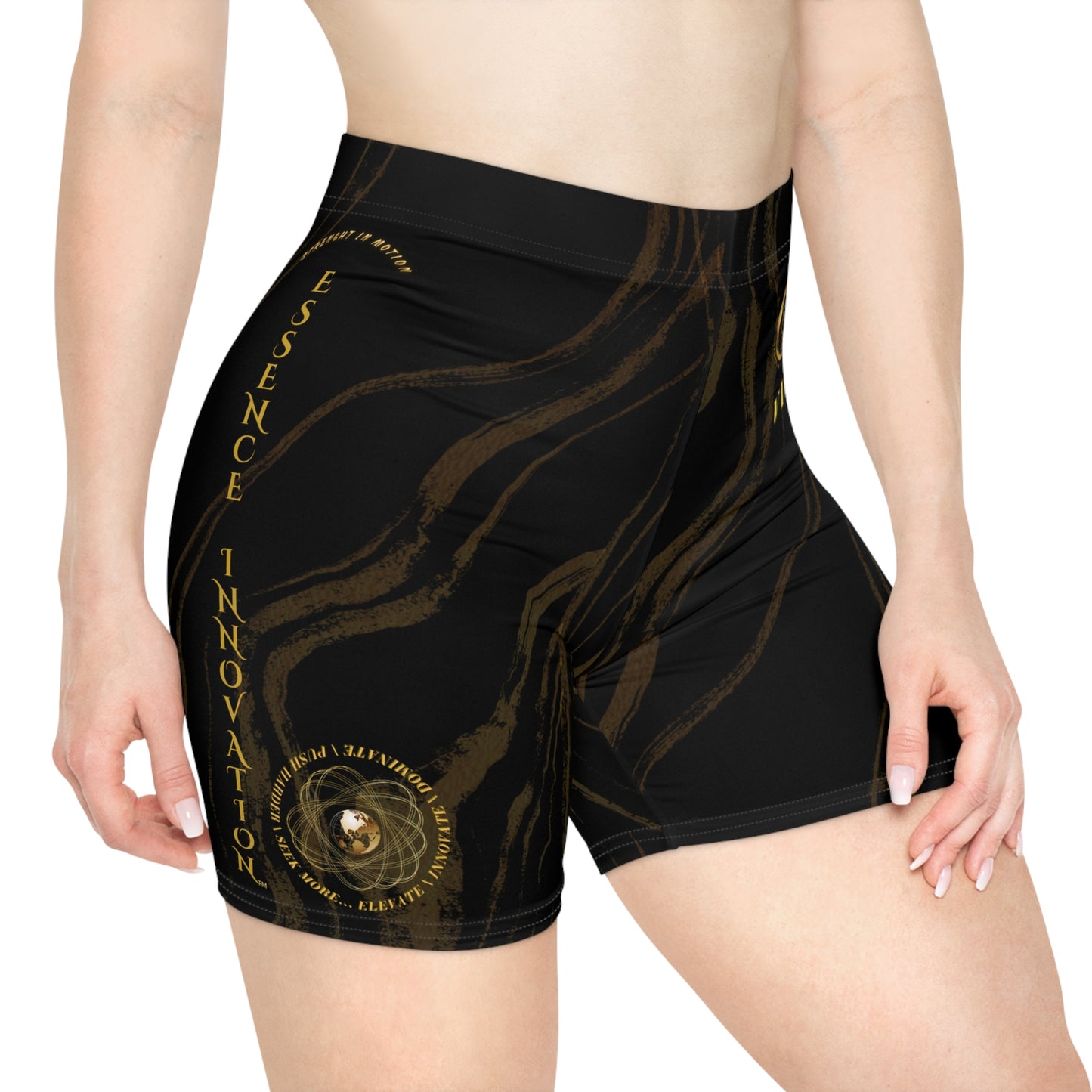 Seek More BSS VII | EI Sports Biker Shorts | Black