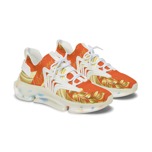 Gold Leaf Sneakers Orange XI | EssenceInnoCreate