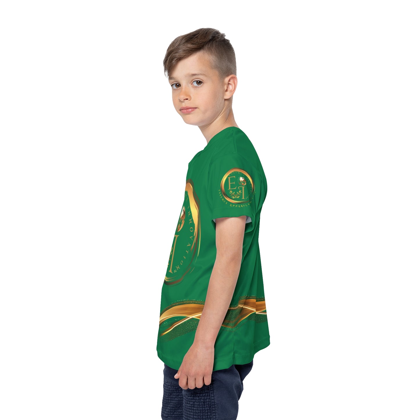 Essence Elite Youth LV | Elite Sports Jersey | Boys Dark Green