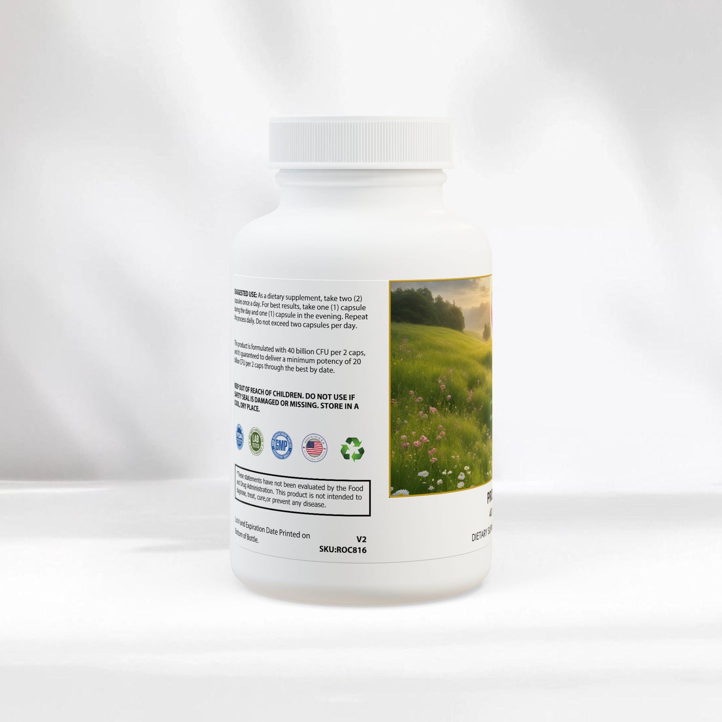 EI Probiotics Supplement | Digestive & Performance Support | 60 Capsules