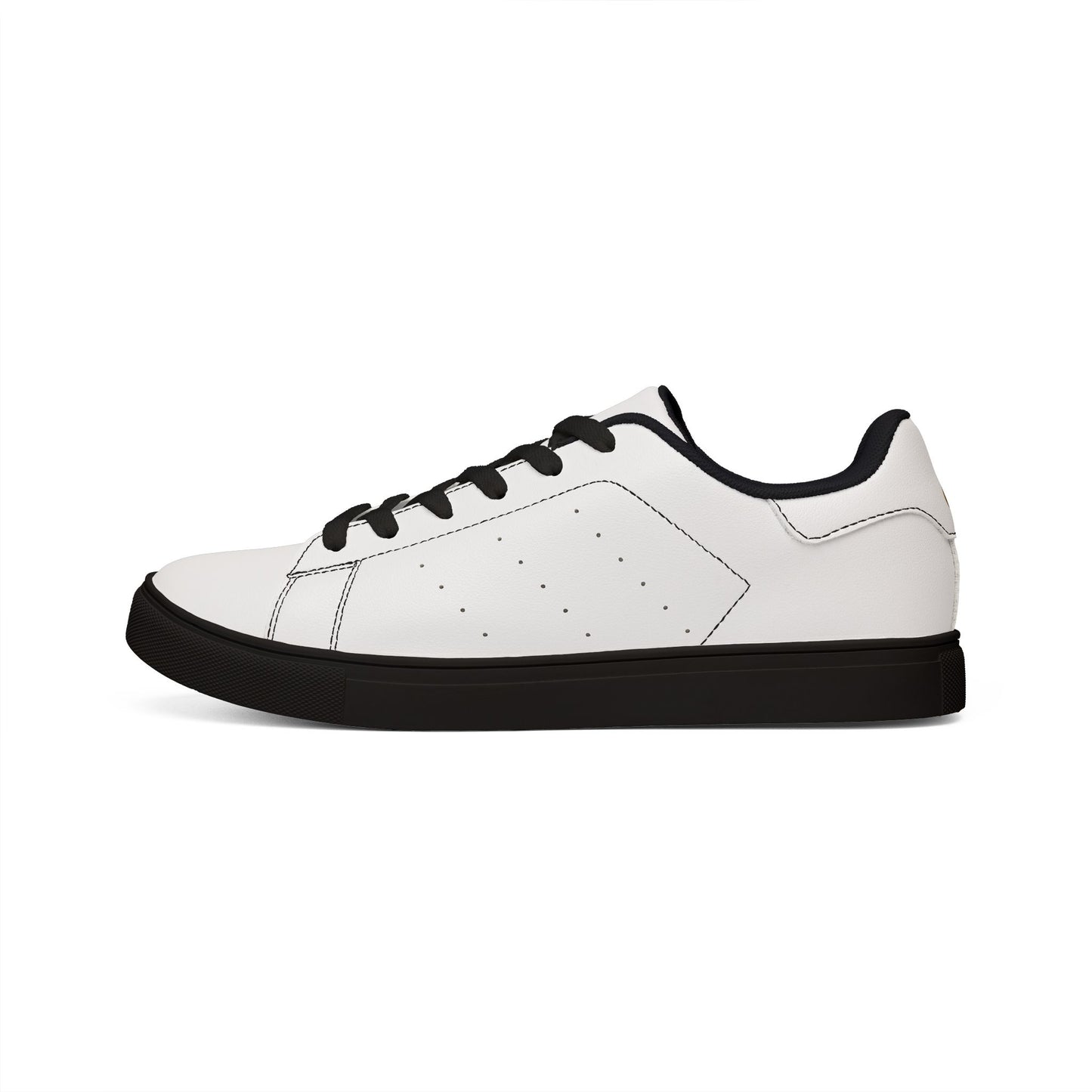 White EssenceInnoCreate sneaker with black accents on a white background