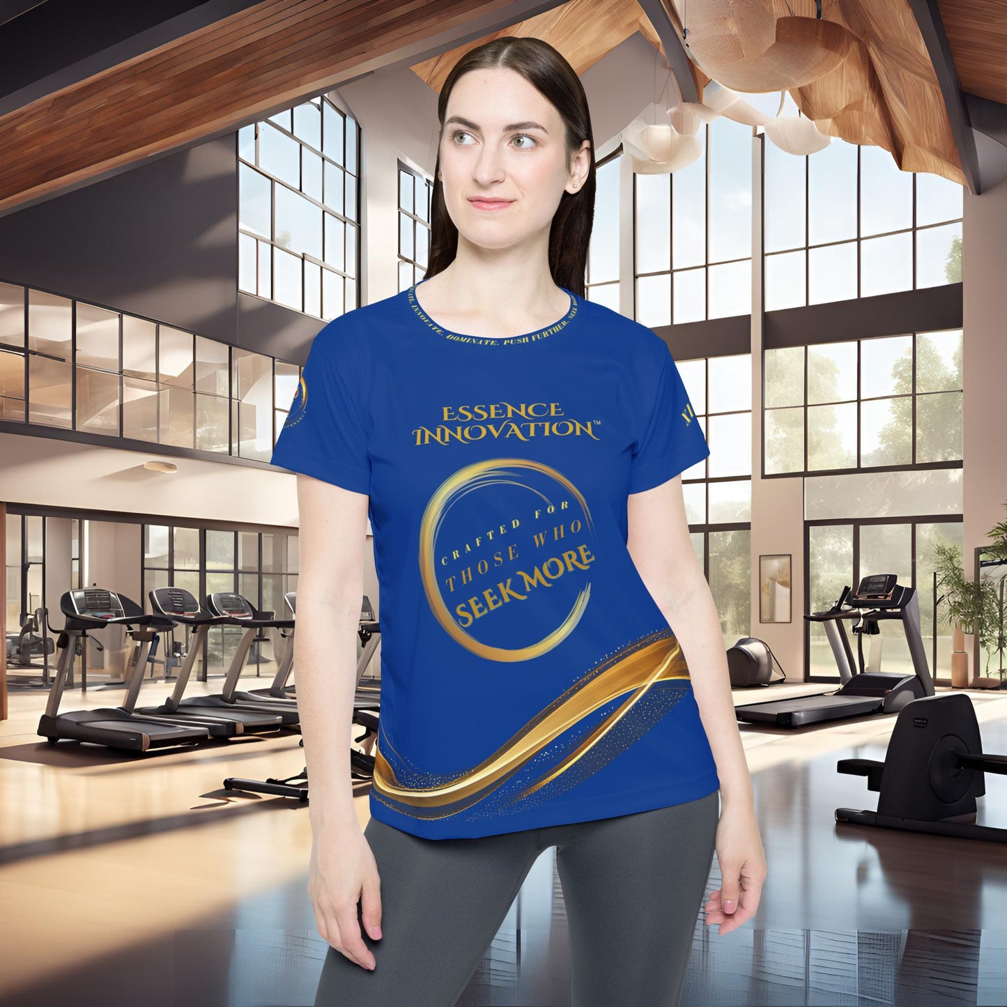 Seek More Luxe~J XIII | EI Sports Performance Jersey | Dark Blue