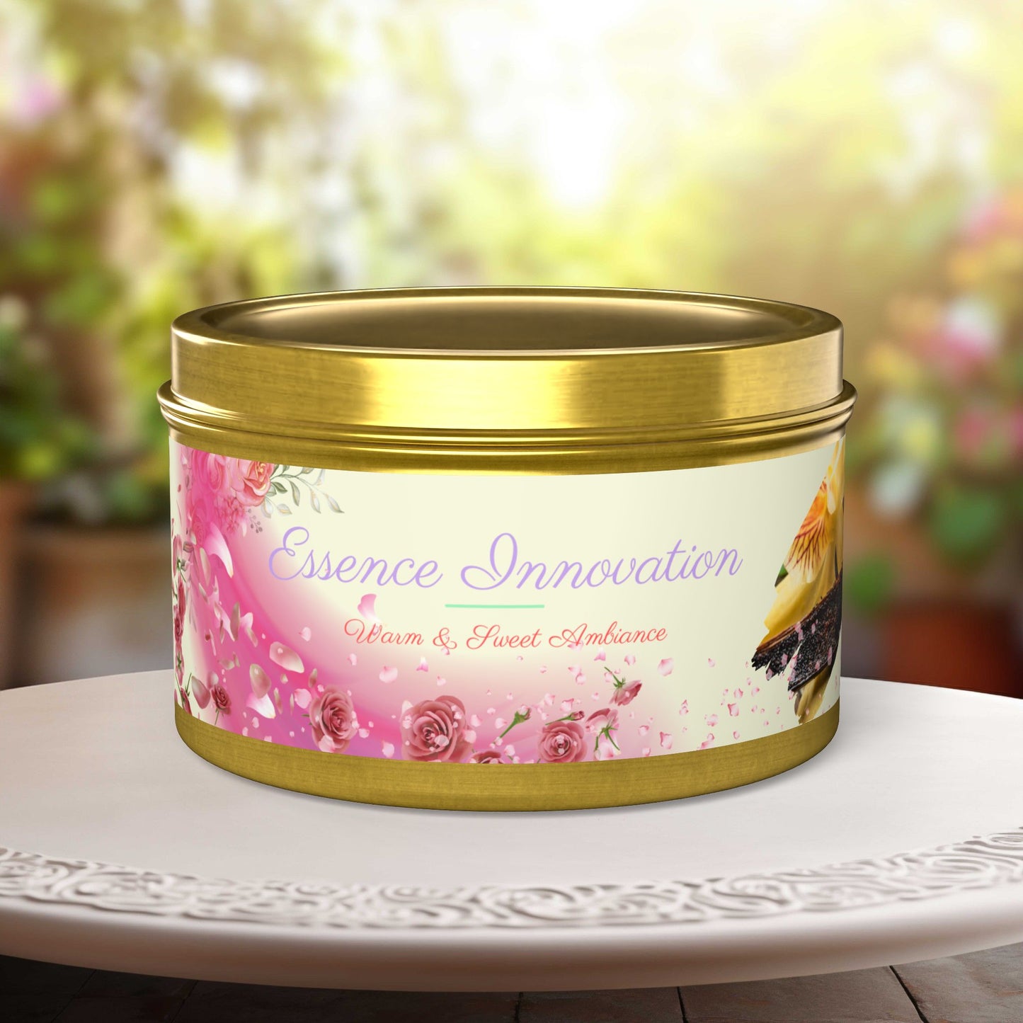 Aroma Retreat Vanilla Indulgence | Vanilla Bean Scent | 4oz, 8oz Tin