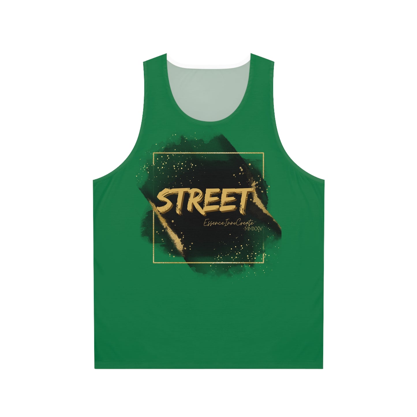 Street Wear Tank XII | EssenceInnoCreate | Dark Green