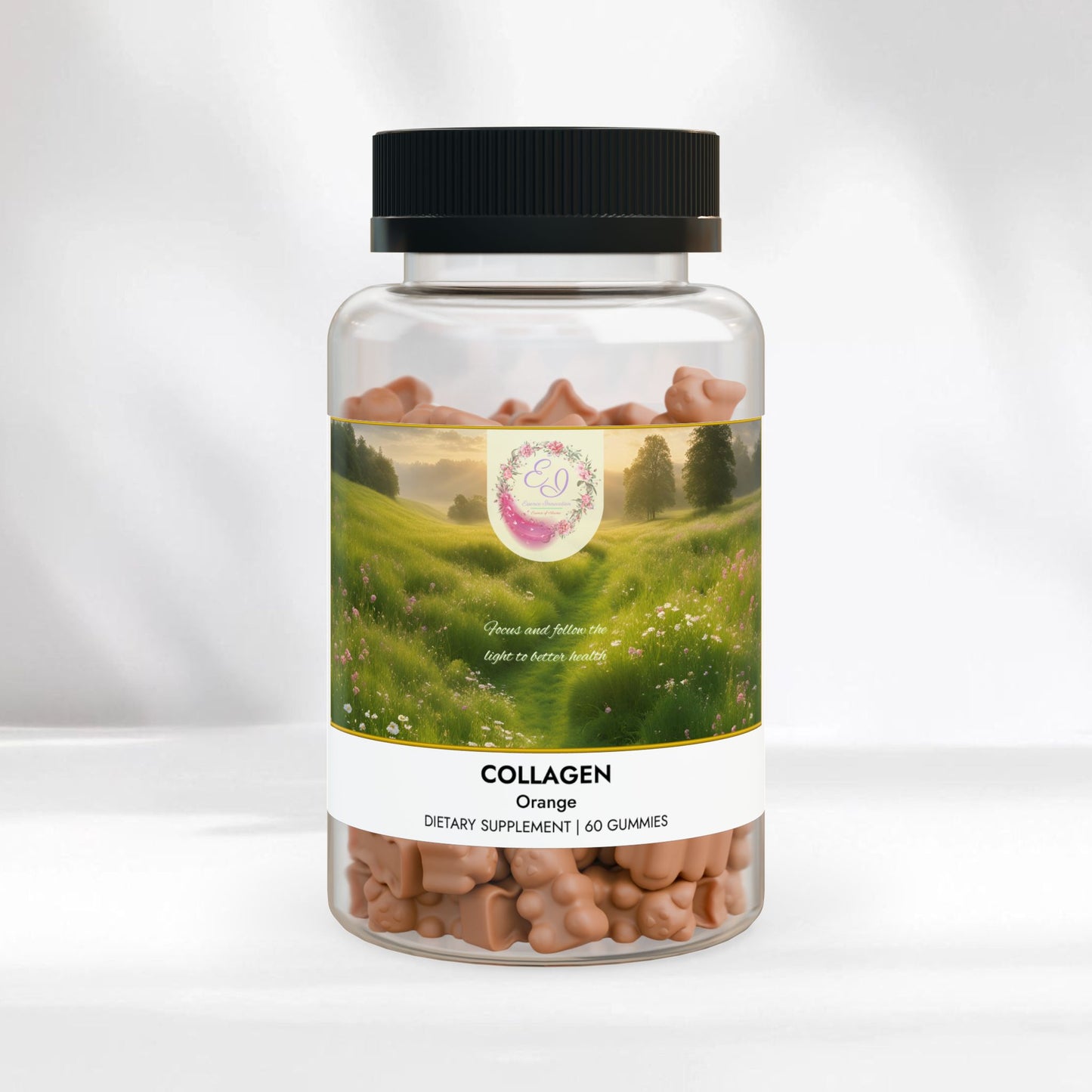 EI Collagen Gummies | Type I & III | Skin, Hair & Joint Support | 60 Gummies