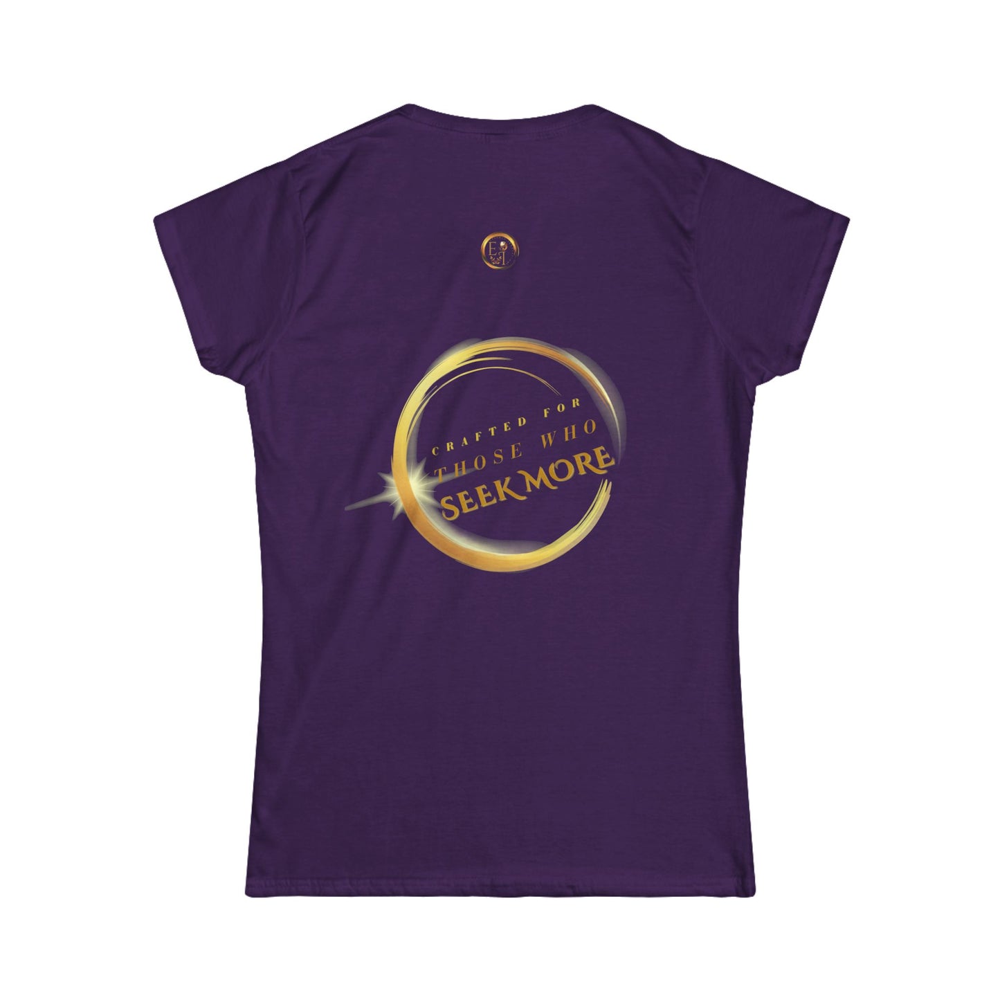 One Life Tee in Purple – Regal Motivational Tee | EI Fashion