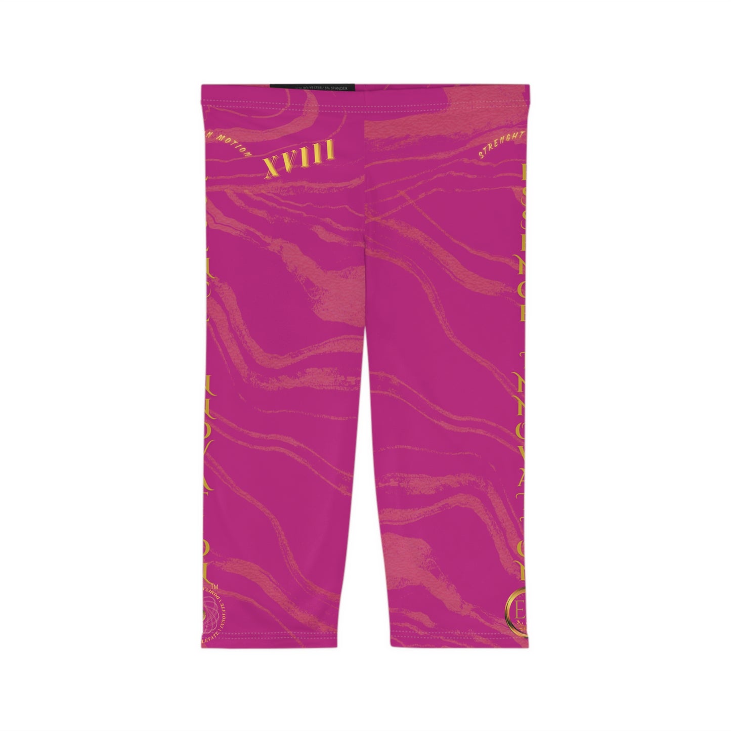 Seek More CLS XVIII | Capri Leggings | EI Sports | Dark Pink