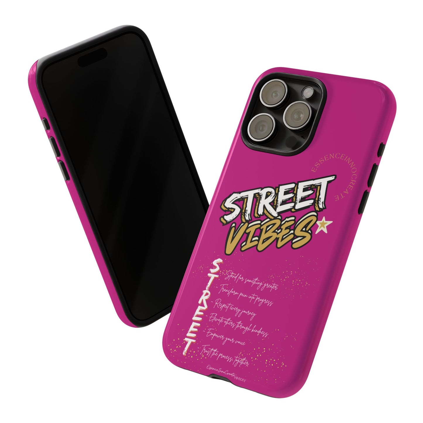 EssenceInnoCreate® Street Vibes Pink Phone Case