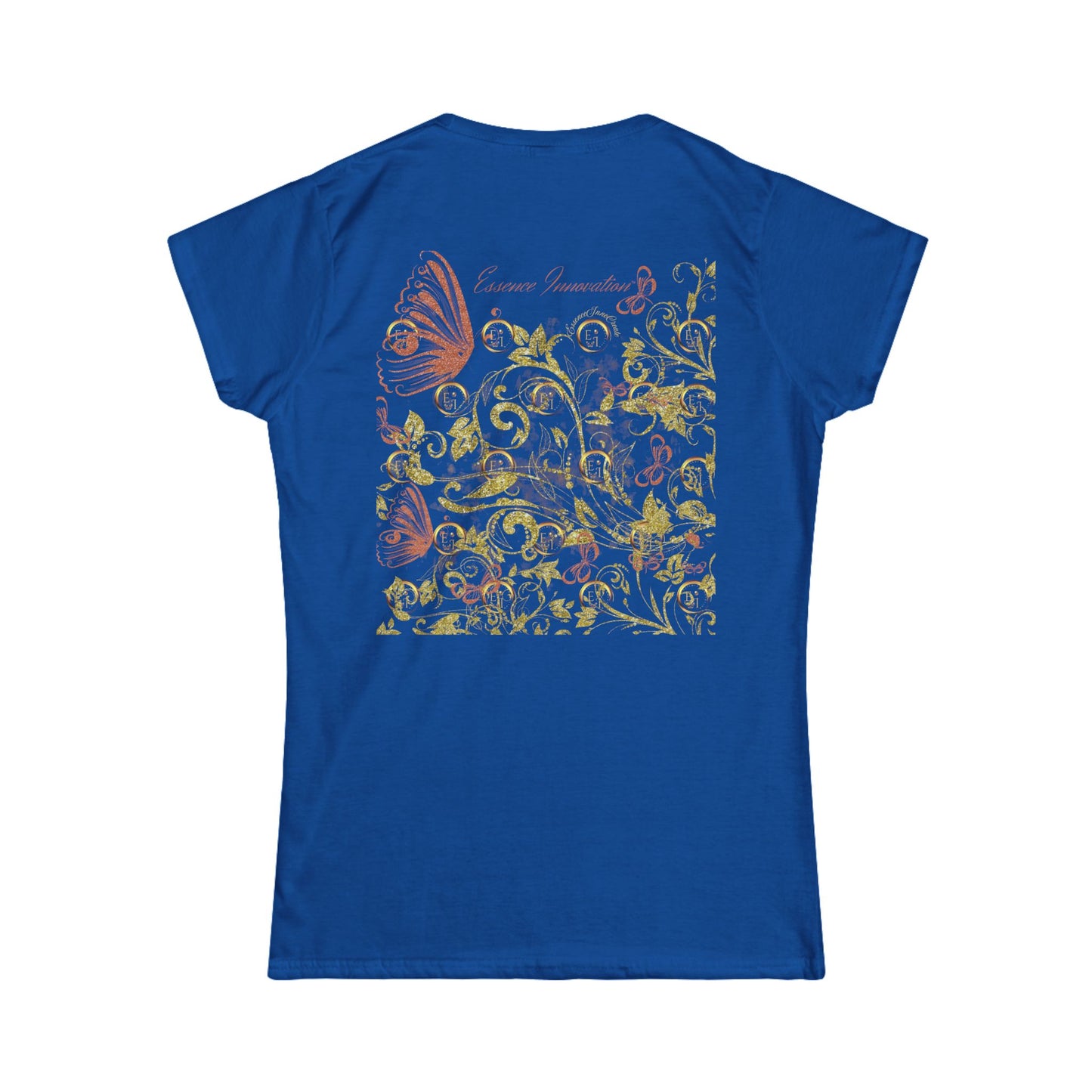 Floral Butterfly T-Shirt | Elegant Nature Lovers | 9 Colors