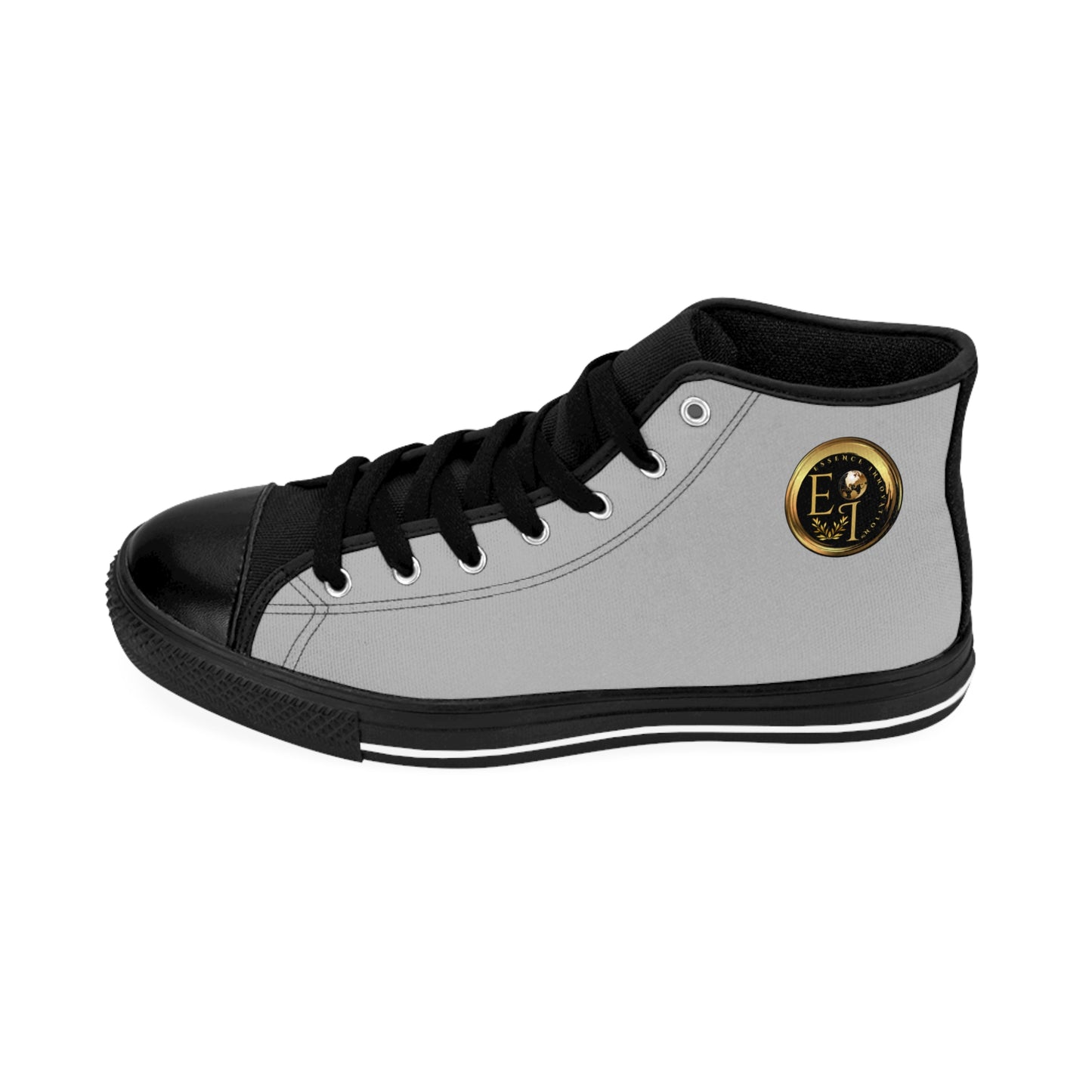 Essence Innovation Mens Streetwear | HighTop Sneakers | Light Grey