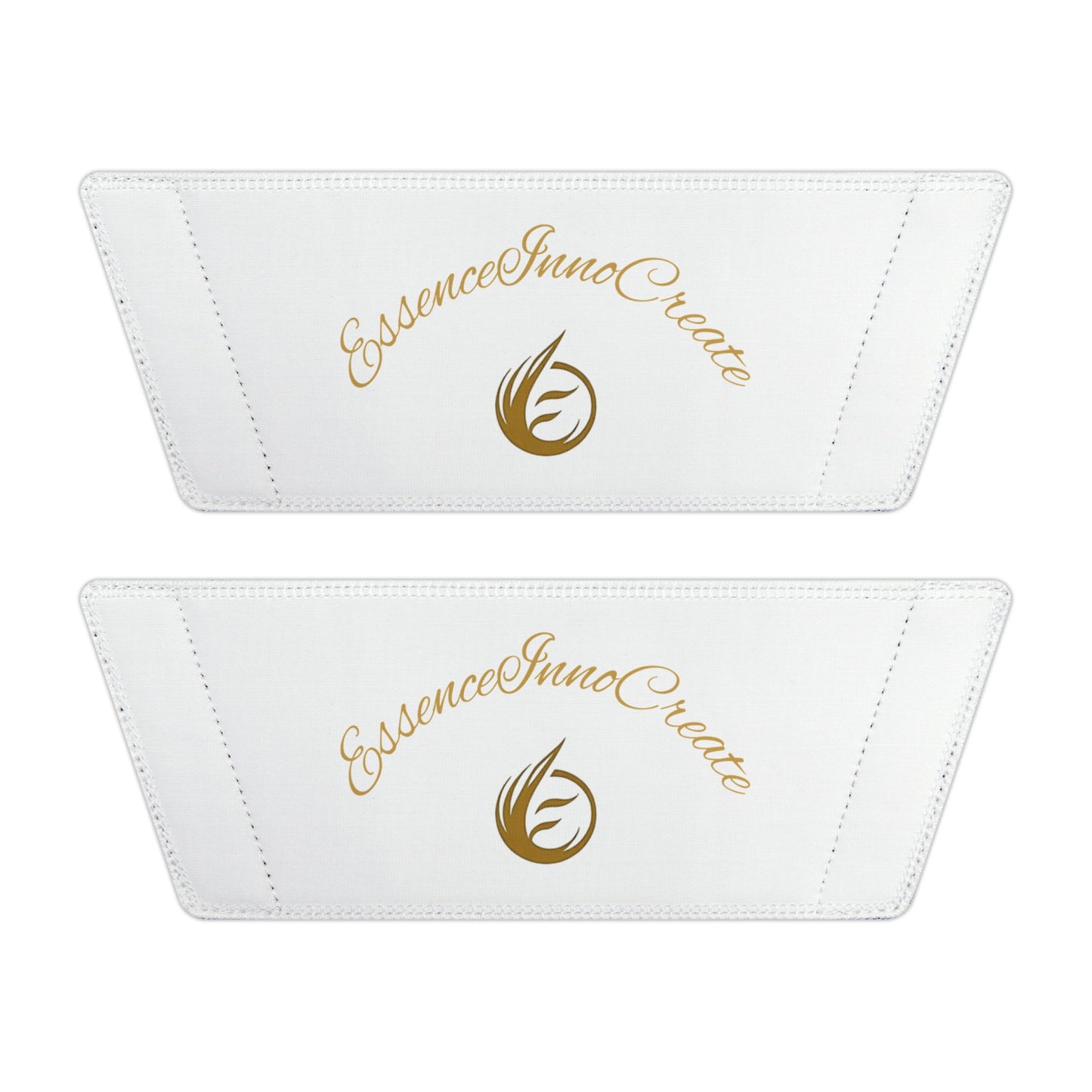 Two white covers with gold 'EssenceInnoCreate' branding on a white background