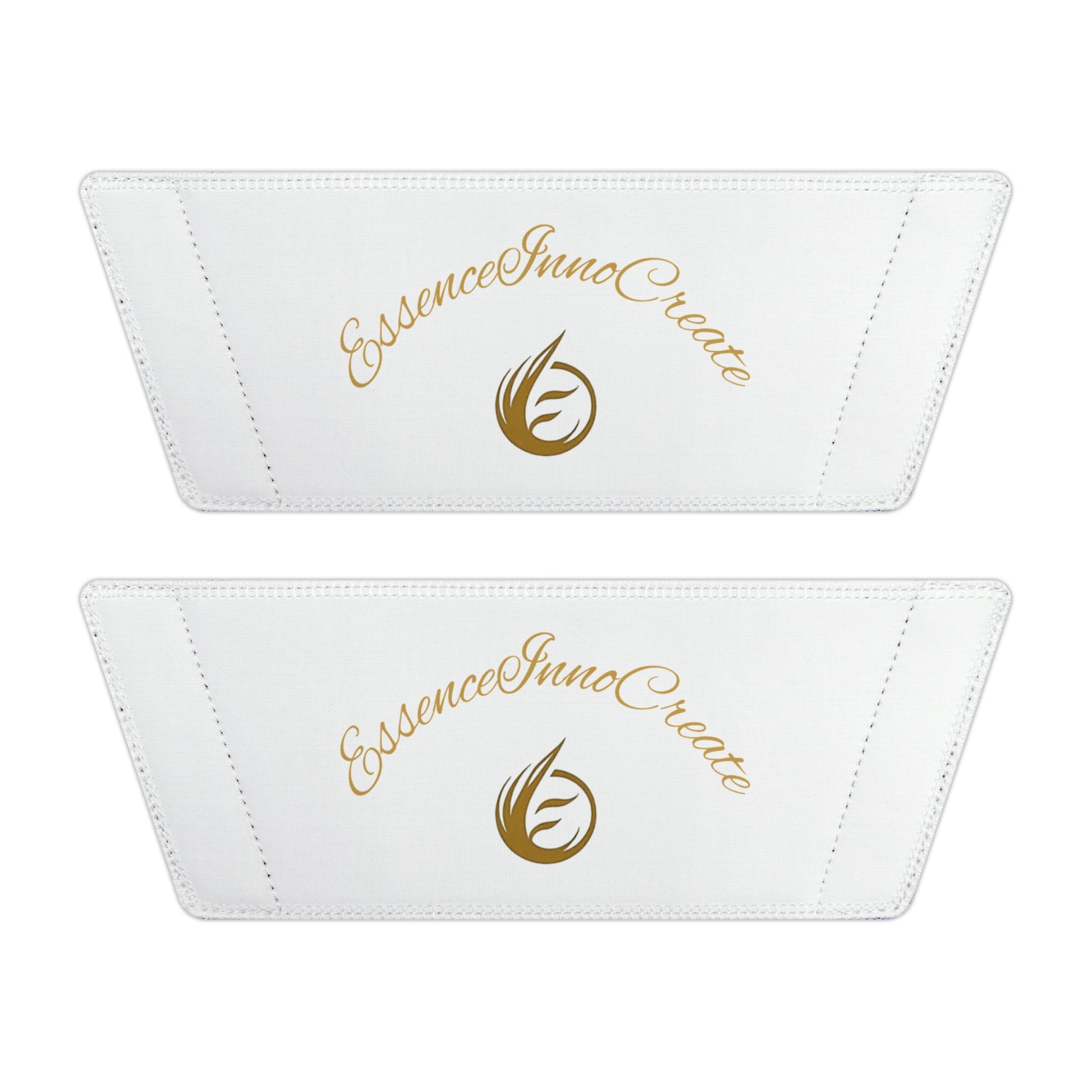 Two white covers with gold 'EssenceInnoCreate' branding on a white background