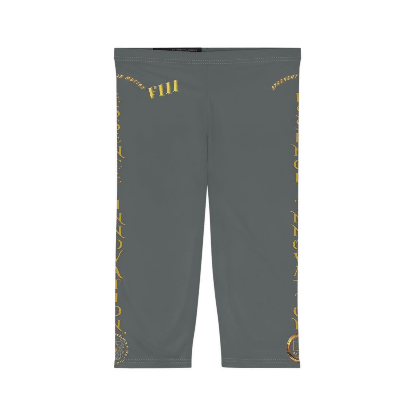 Seek More CL VIII | Capri Leggings | EI Sports | Dark Grey