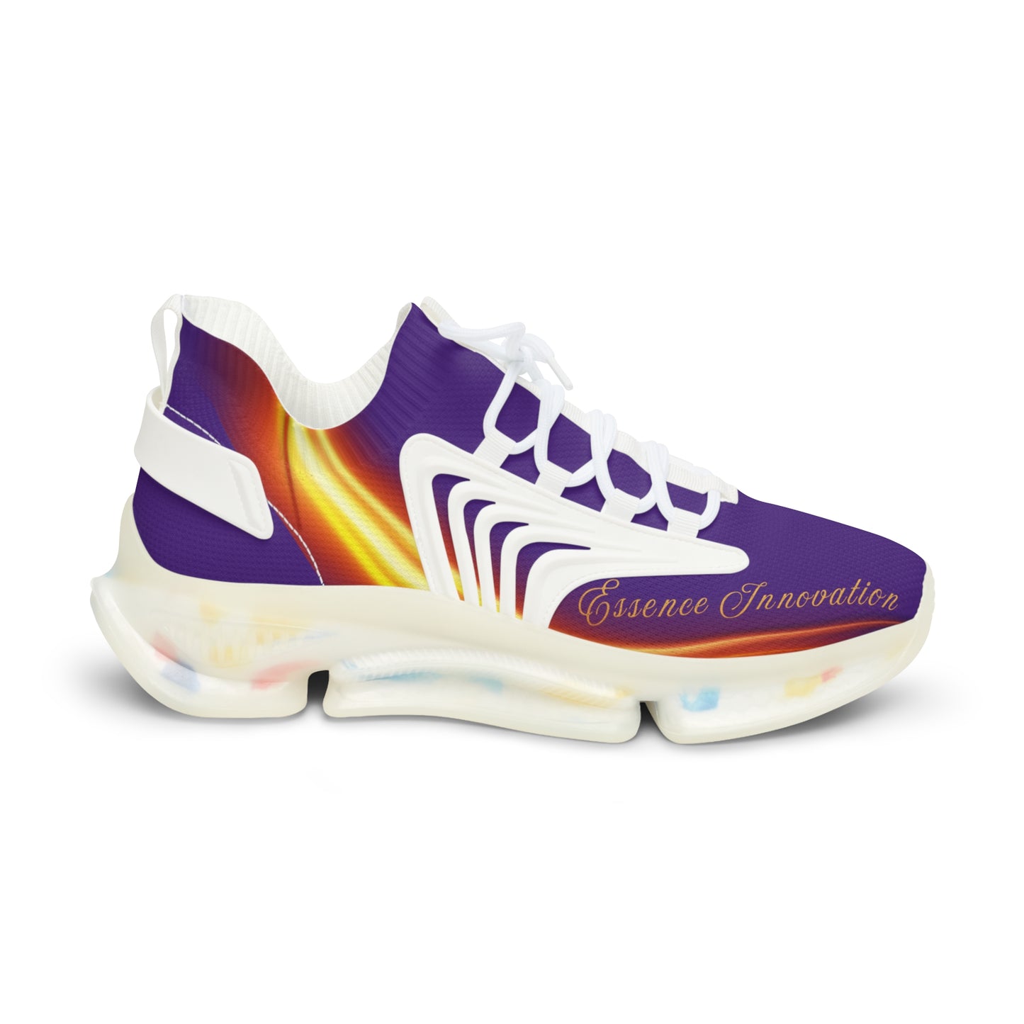 Purple Trendsetter Flame | Men’s Performance Sneakers | White Sole