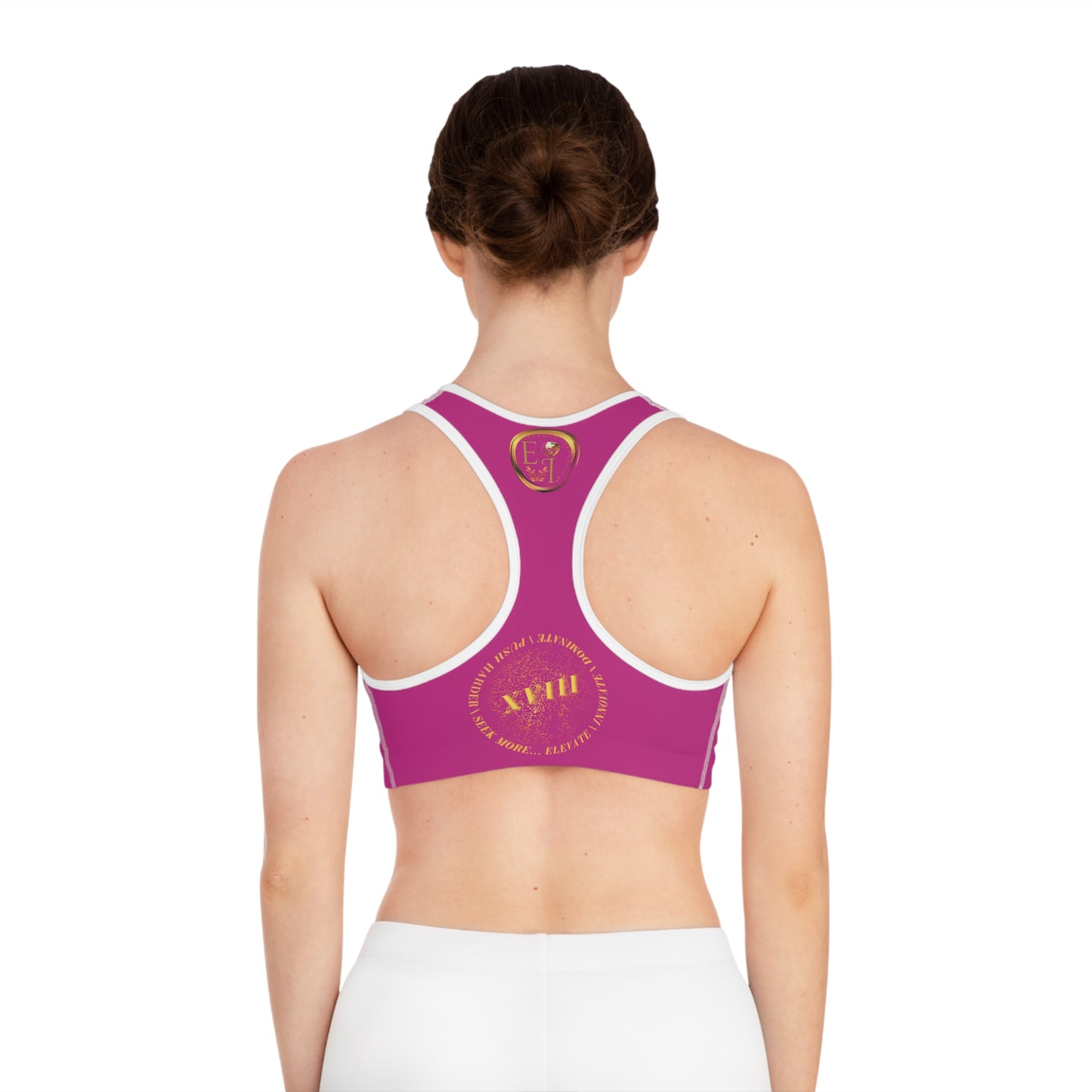 Seek More SB XVIII | EI Sports Bra | Pink