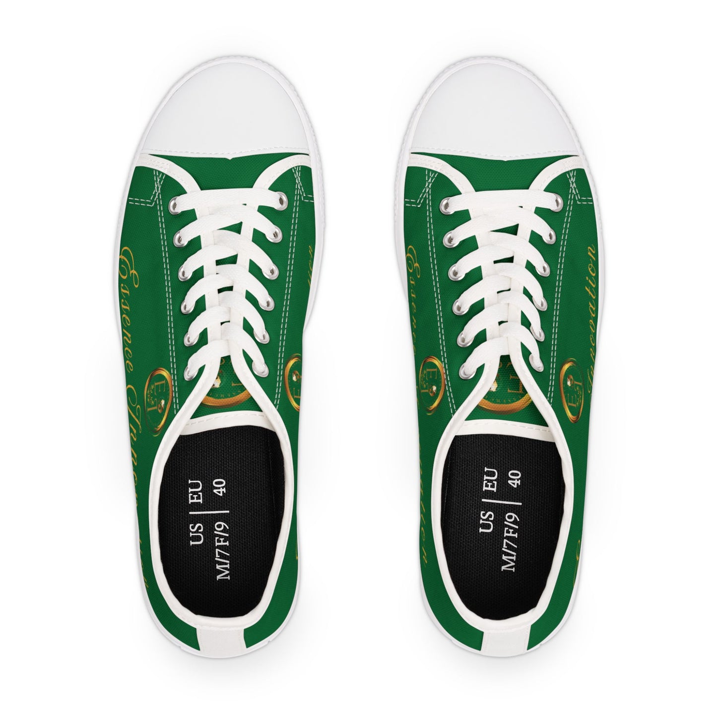 Ladies Essence Innovation Classics | Green | White Sole LowTops