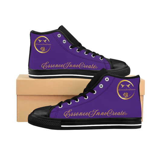 Ladies EssenceInnoCreate Streetwear | HighTop Sneakers | Purple