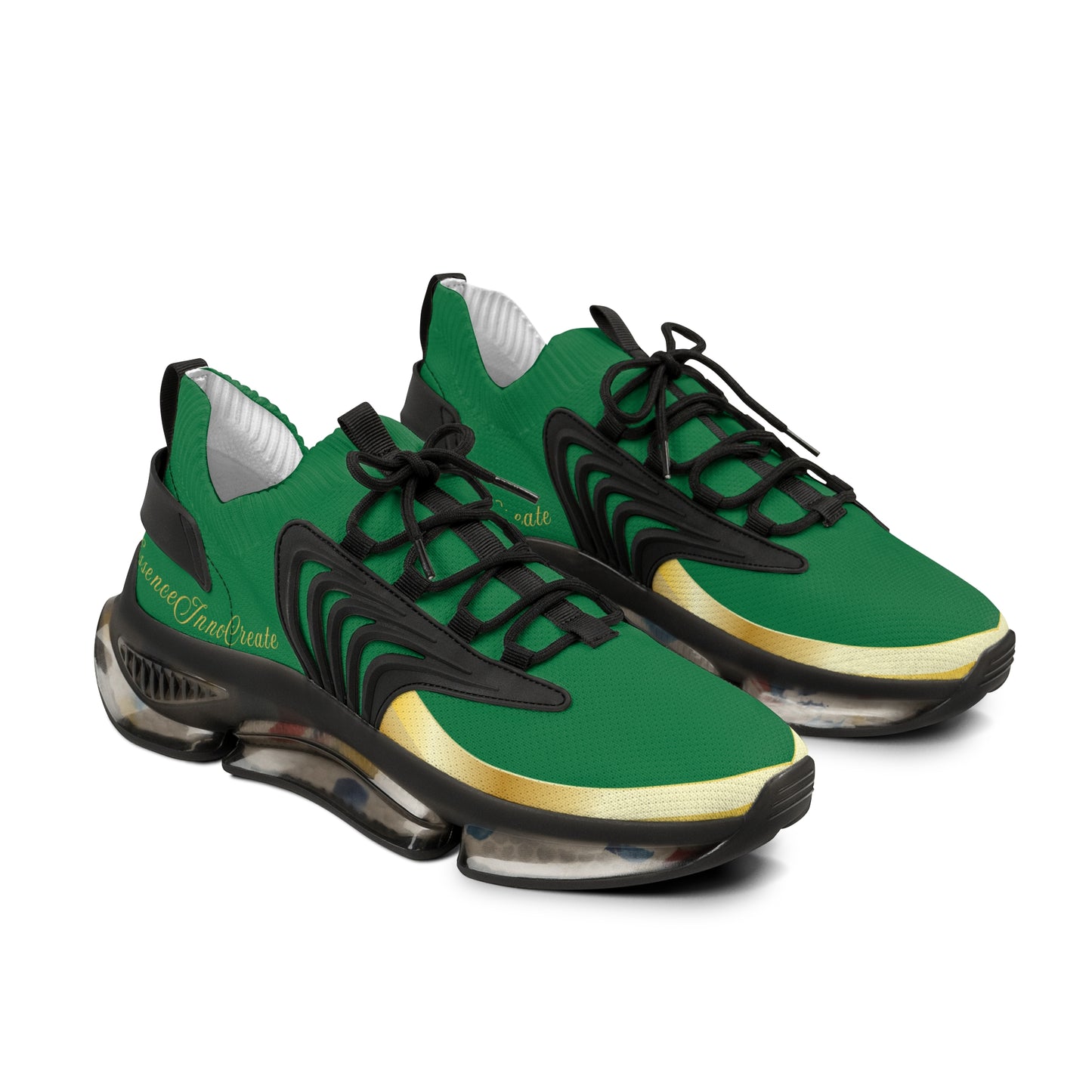 Men’s Mesh Sneakers XII | EssenceInnoCreate | Dark Green