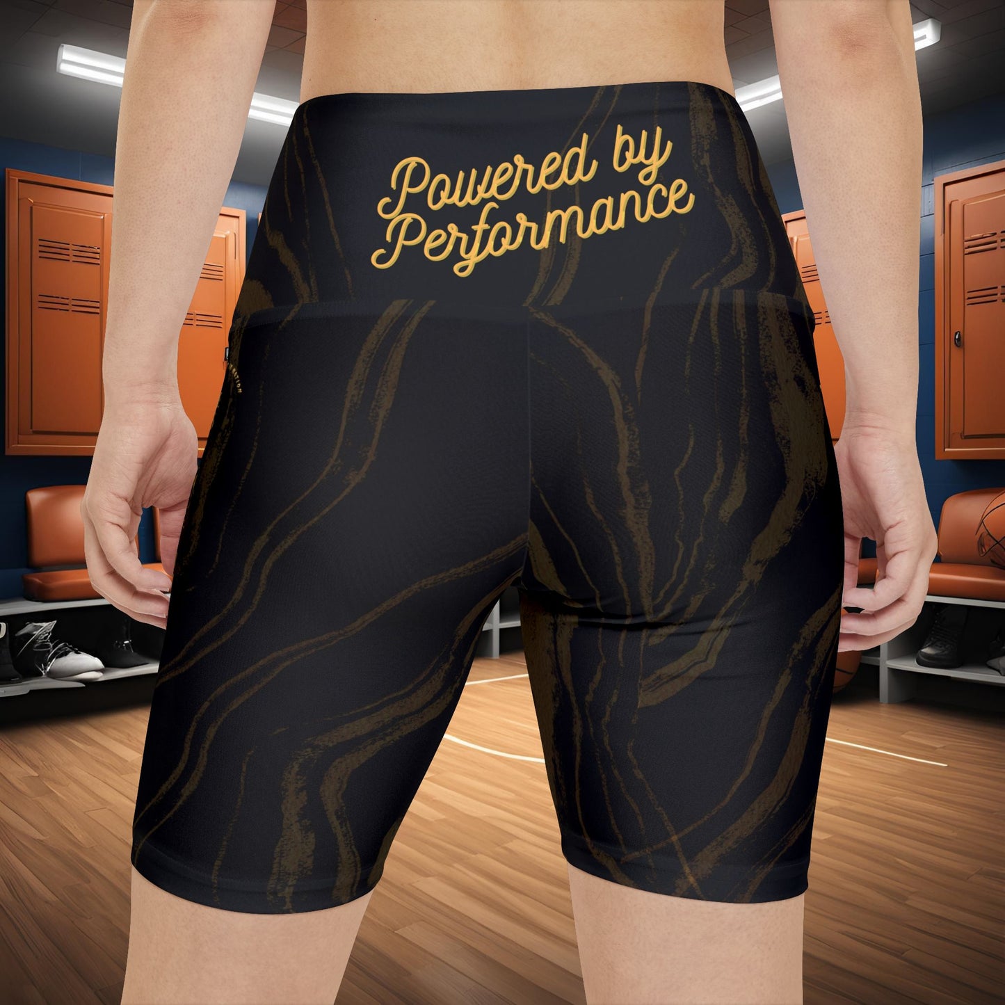 Seek More WSS VII | EI Sports Workout Shorts Striped | Black