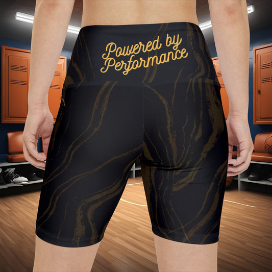 Seek More WSS VII | EI Sports Workout Shorts Striped | Black