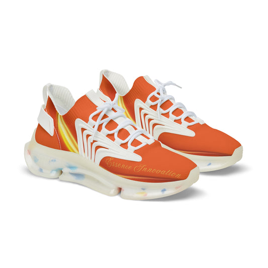 Orange XI Trendsetter Flame | Men’s Mesh Sneakers