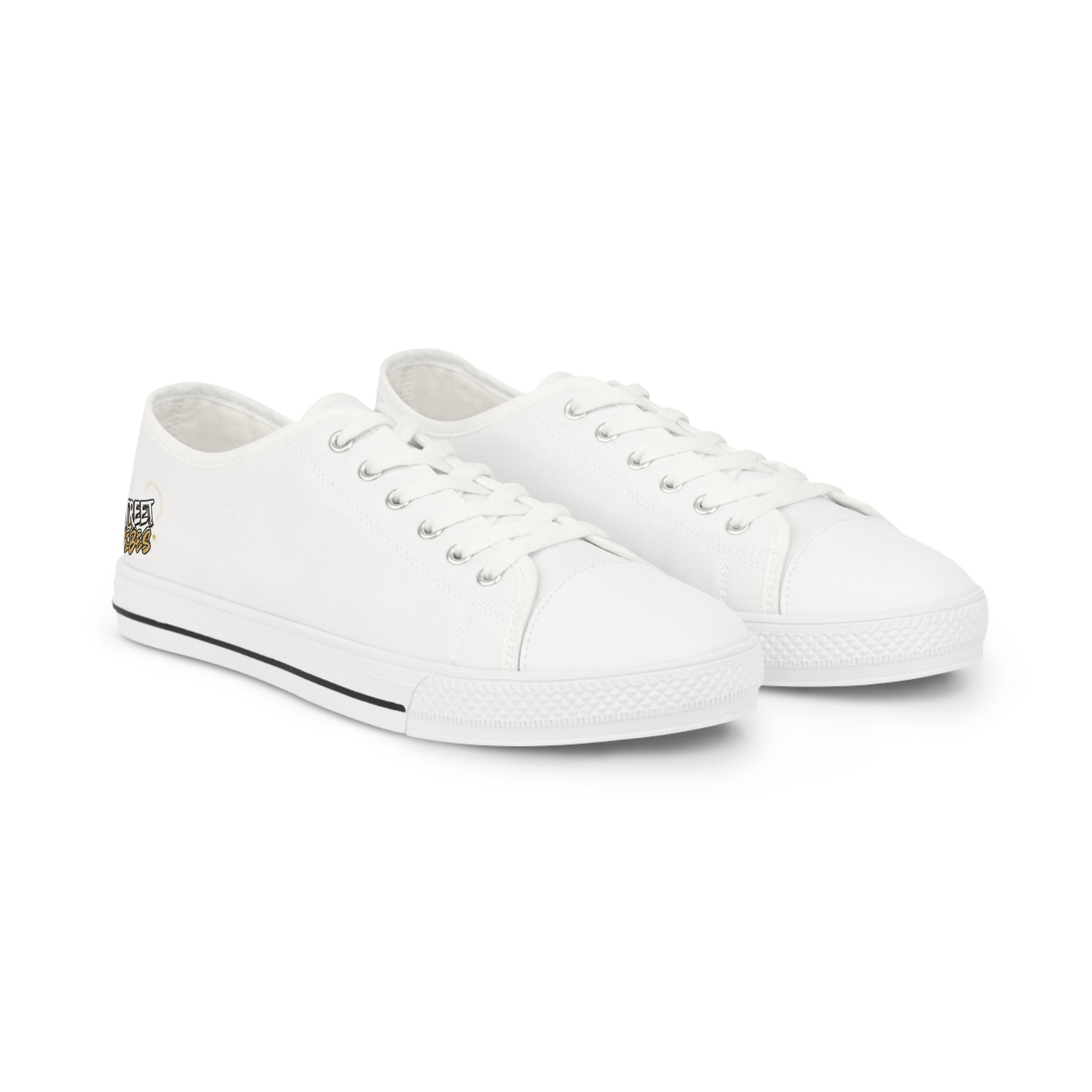 White Essence Innovation 'Street Vibes' sneakers on a white background