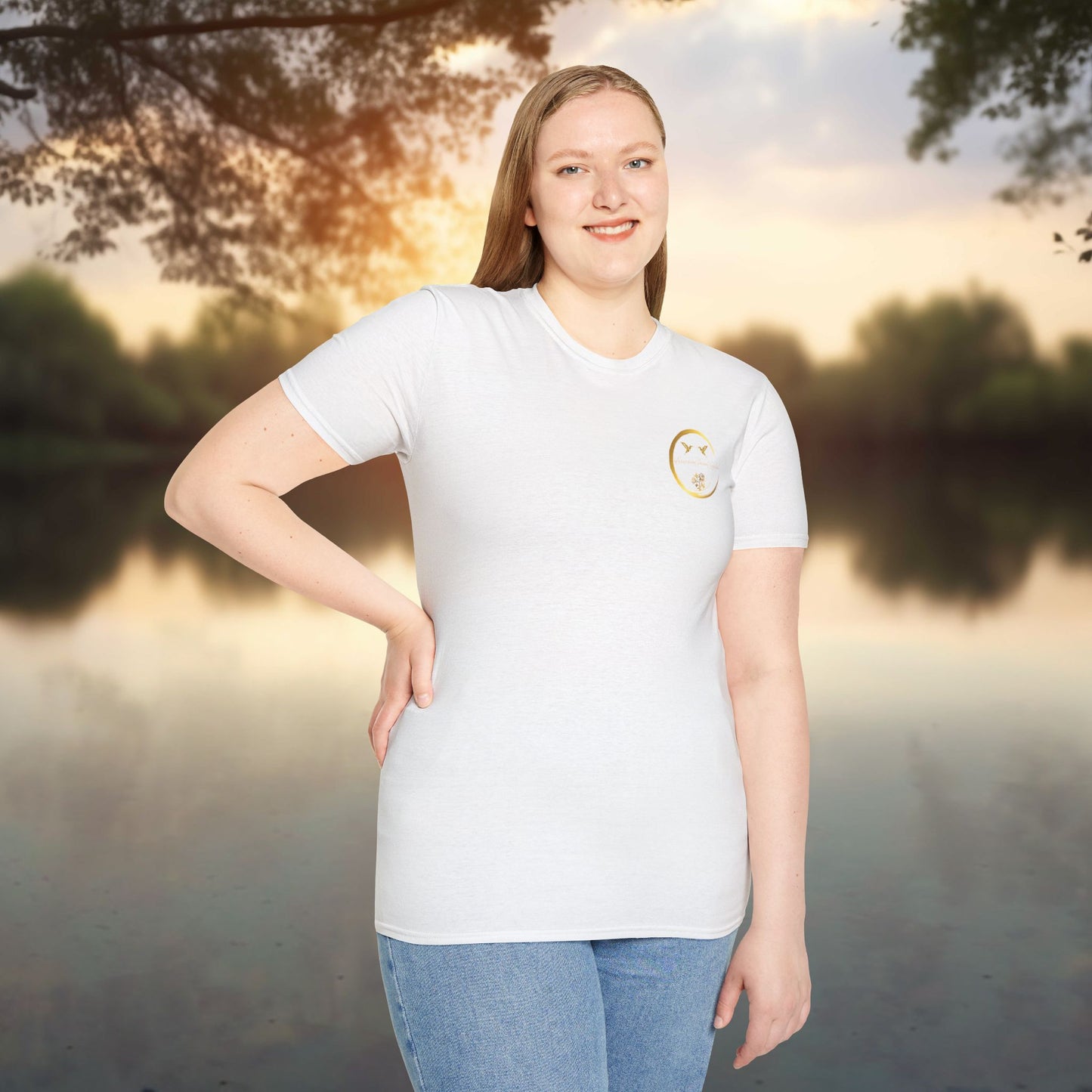 White Softstyle Tee | EssenceInnoCreate | Unisex Streetwear