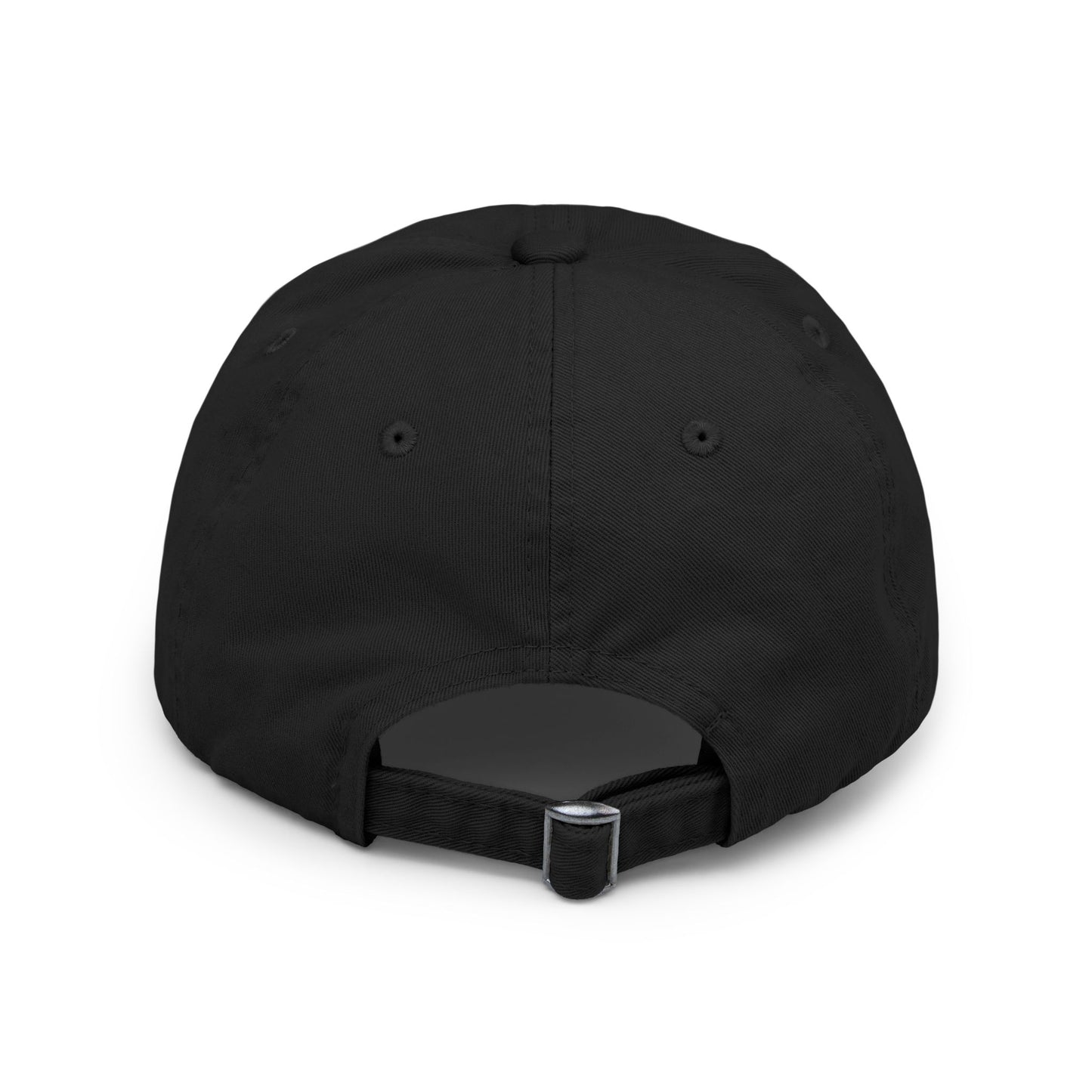 Black Essence Innovation cap with a strap on a white background