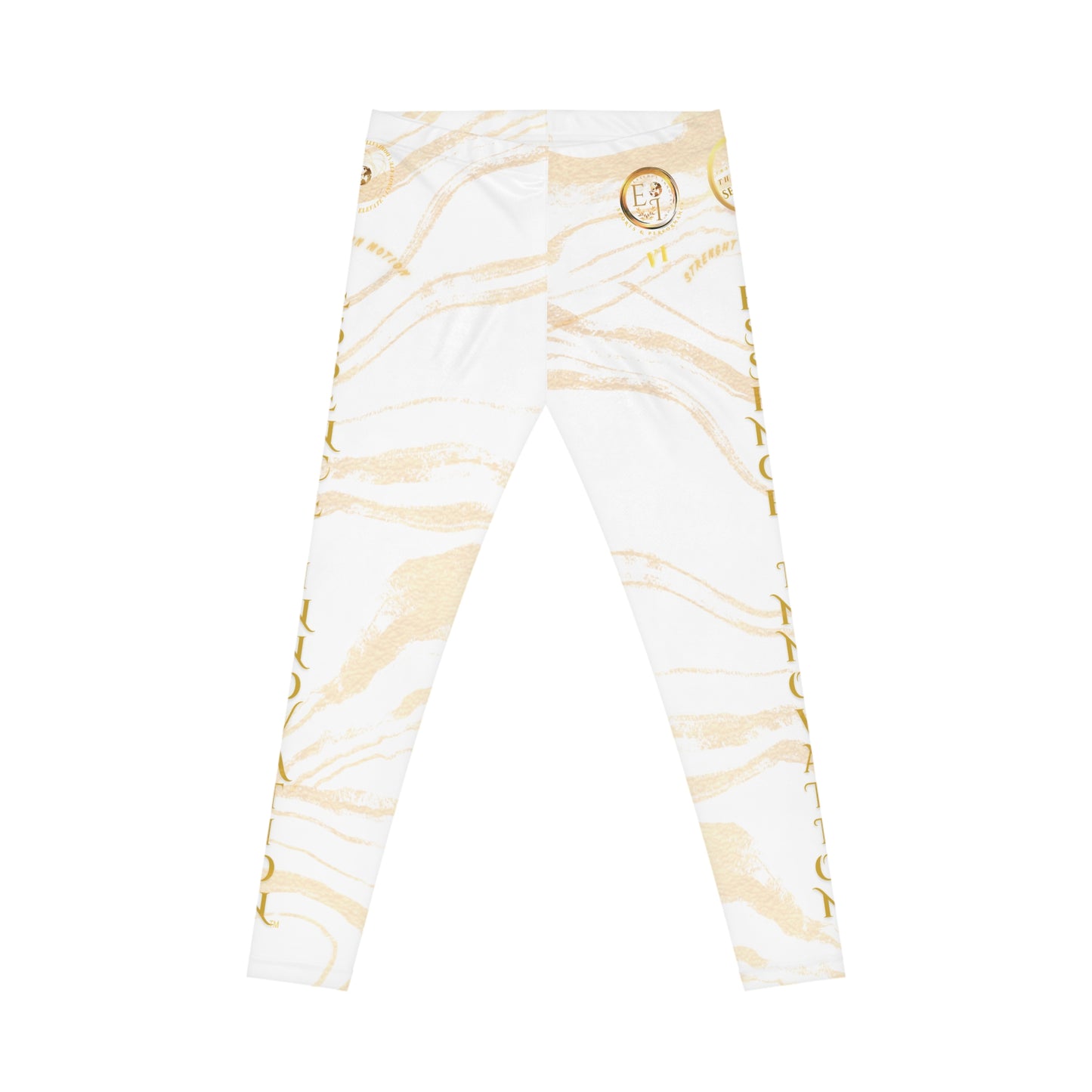 Seek More Premium S VI | EI Sports Leggings | White