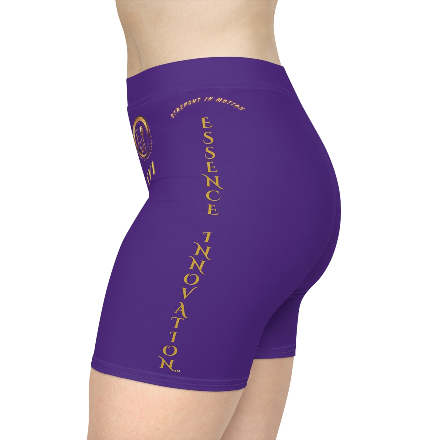 Seek More BS XVI | EI Sports Biker Shorts | Purple