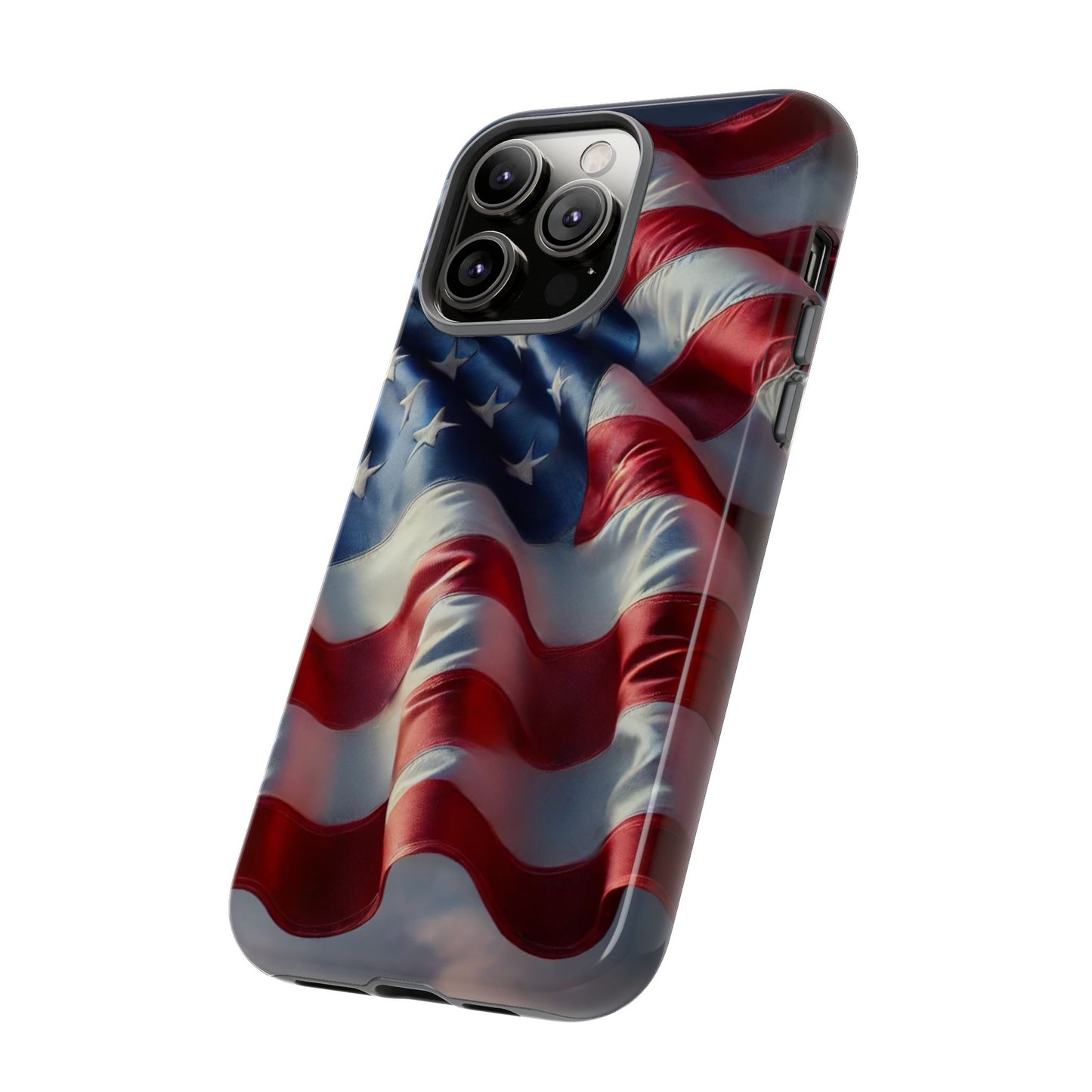 EssenceInnoCreate® Patriotic Phone Case, American Flag Design