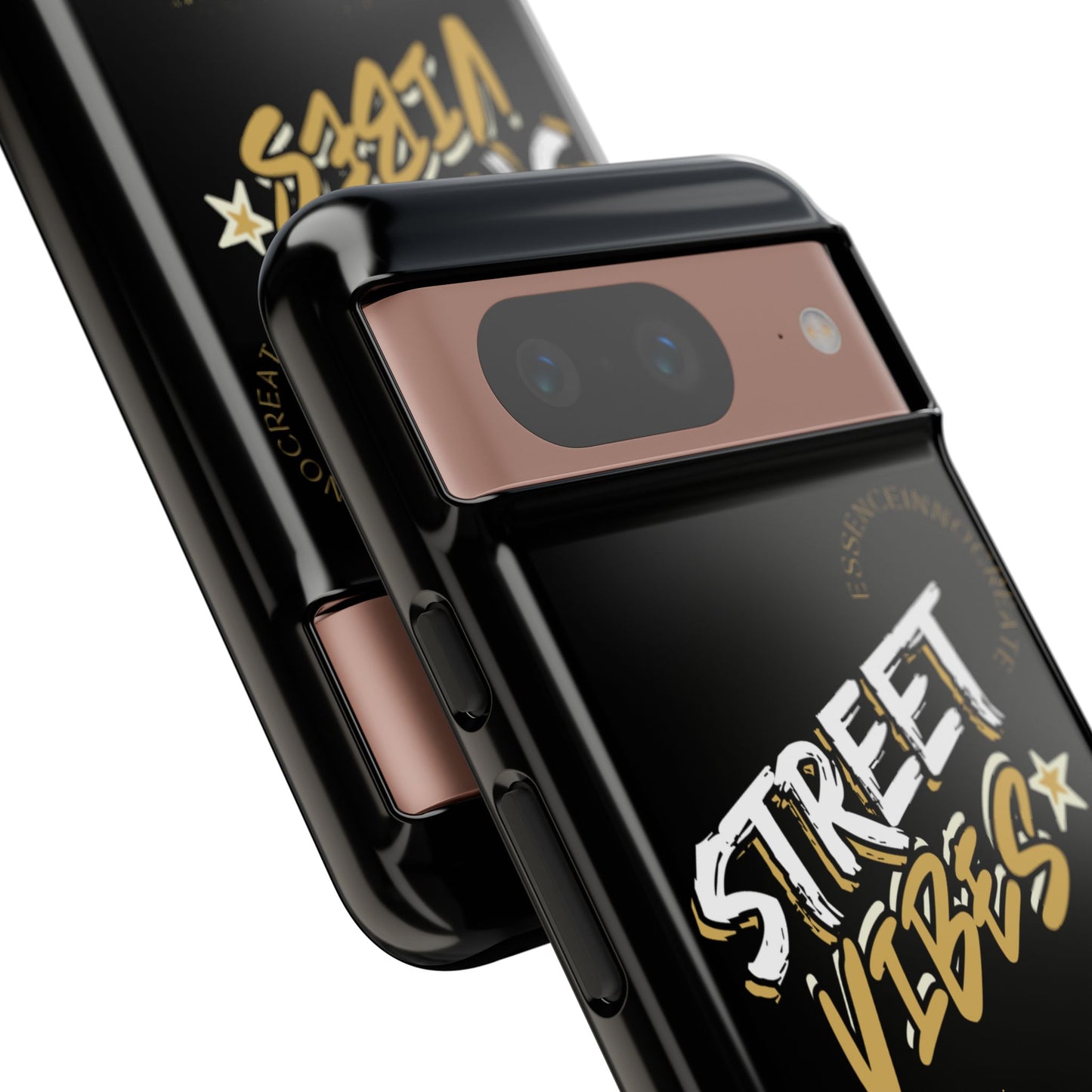 EssenceInnoCreate® Street Vibes Black Phone Case