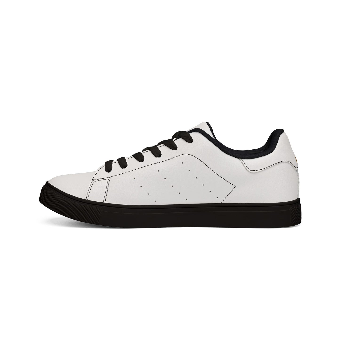 White EssenceInnoCreate sneaker with black accents on a white background