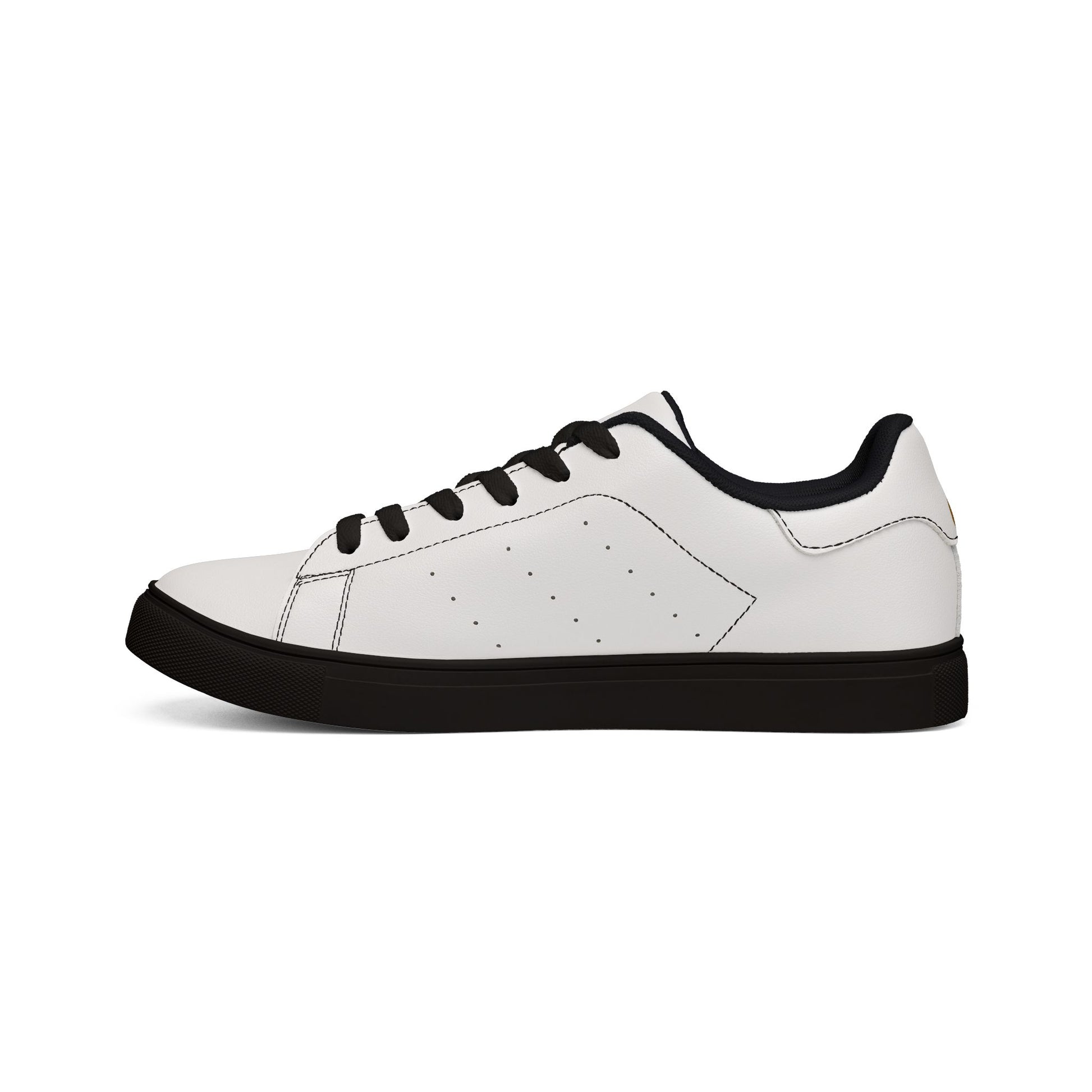 White EssenceInnoCreate sneaker with black accents on a white background