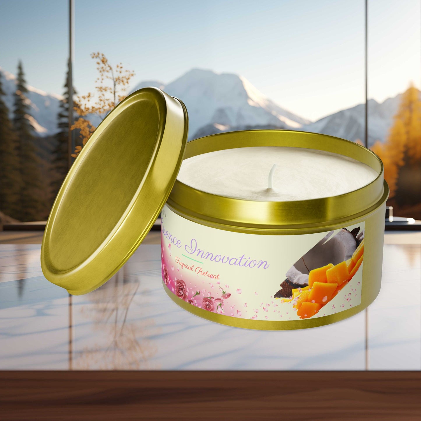 Aroma Retreat Coconut Delight | Tropical Mango Coconut | 4oz, 8oz Tin