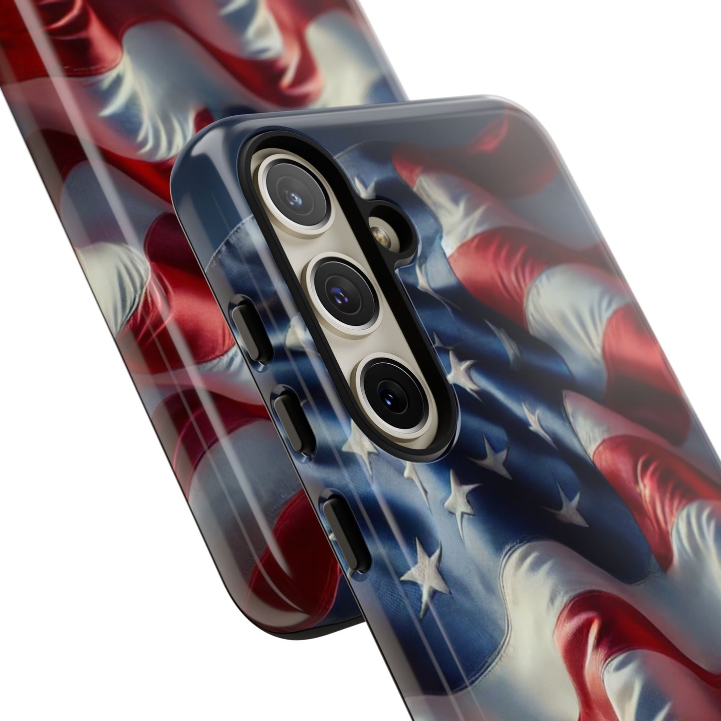 EssenceInnoCreate® Patriotic Phone Case, American Flag Design