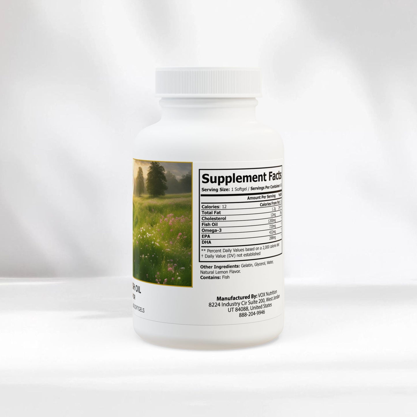 EI Omega-3 Fish Oil | Heart Health & Recovery Support | 60 Softgels