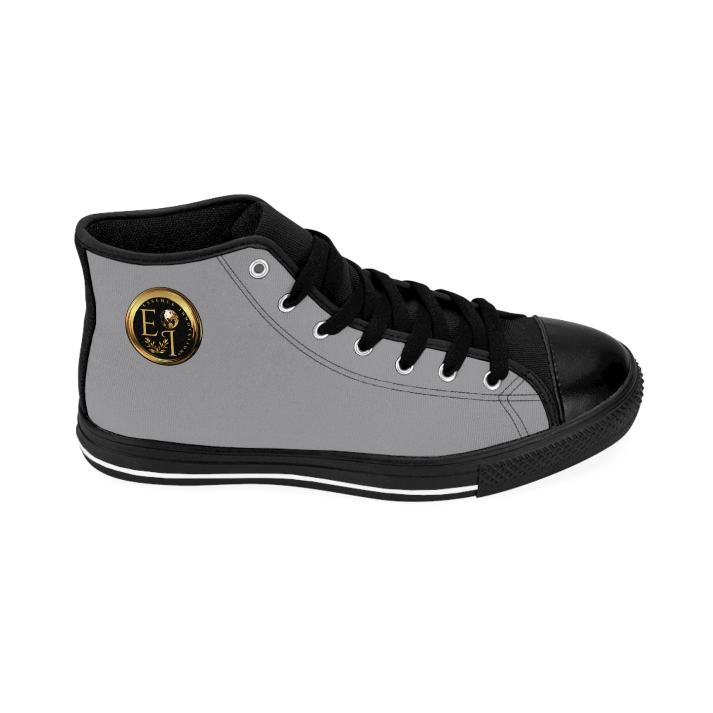 Essence Innovation Mens Streetwear | HighTop Sneakers | Grey