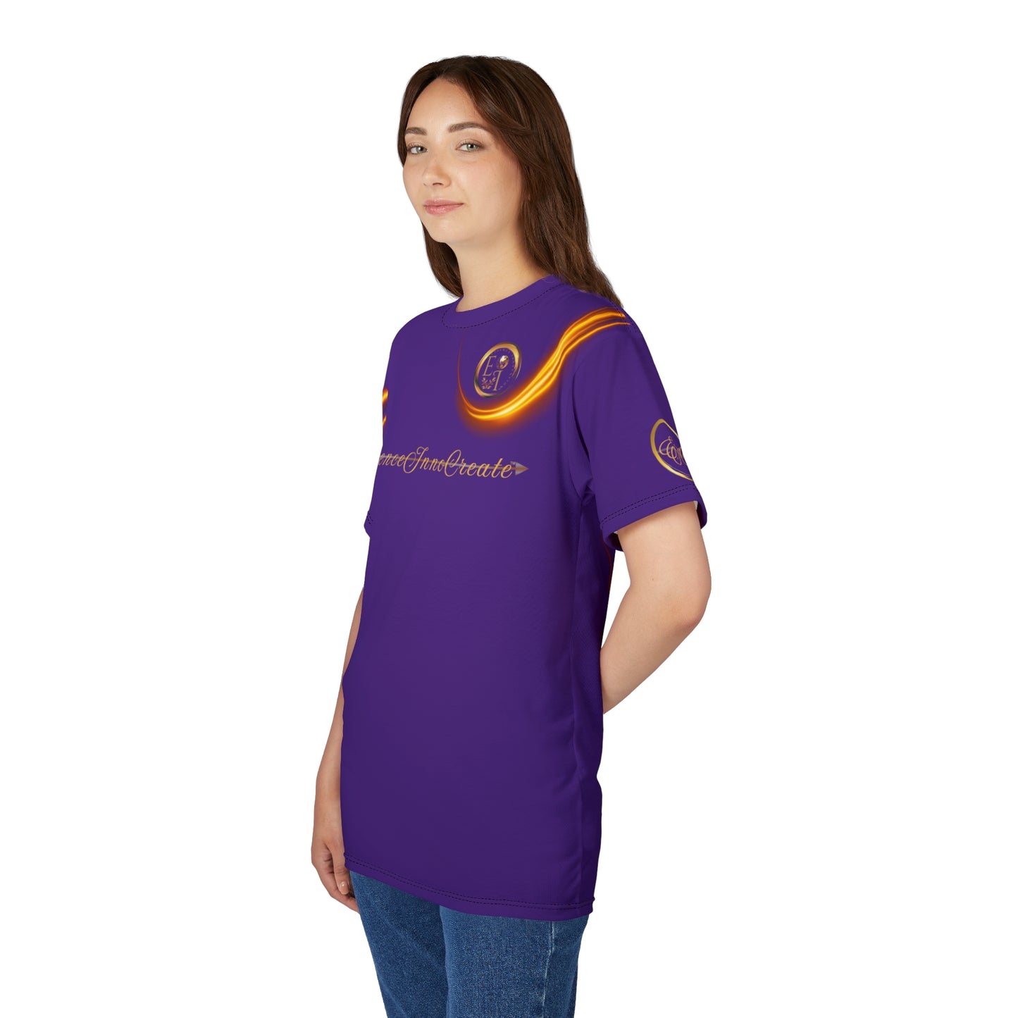Purple Trendsetters Flame Tee | EssenceInnoCreate