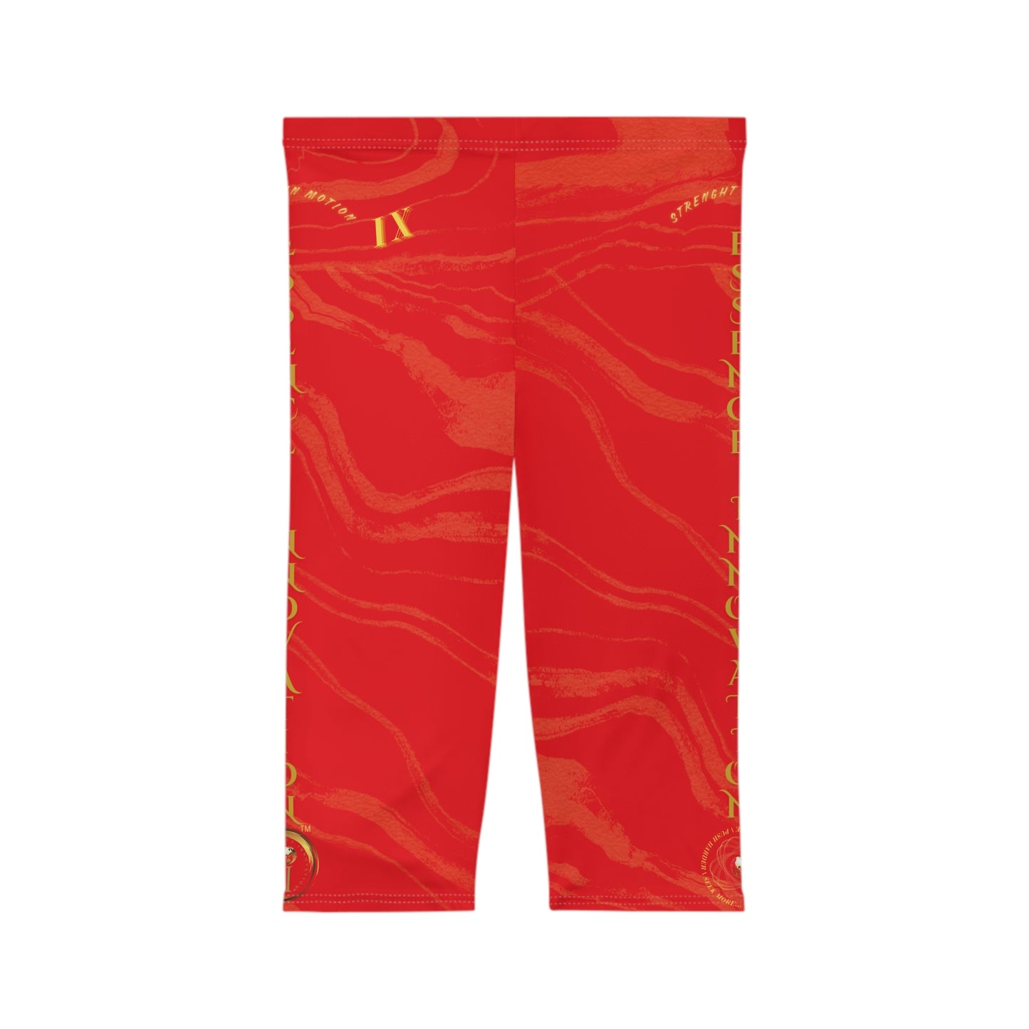 Seek More CLS IX | Capri Leggings | EI Sports | Red