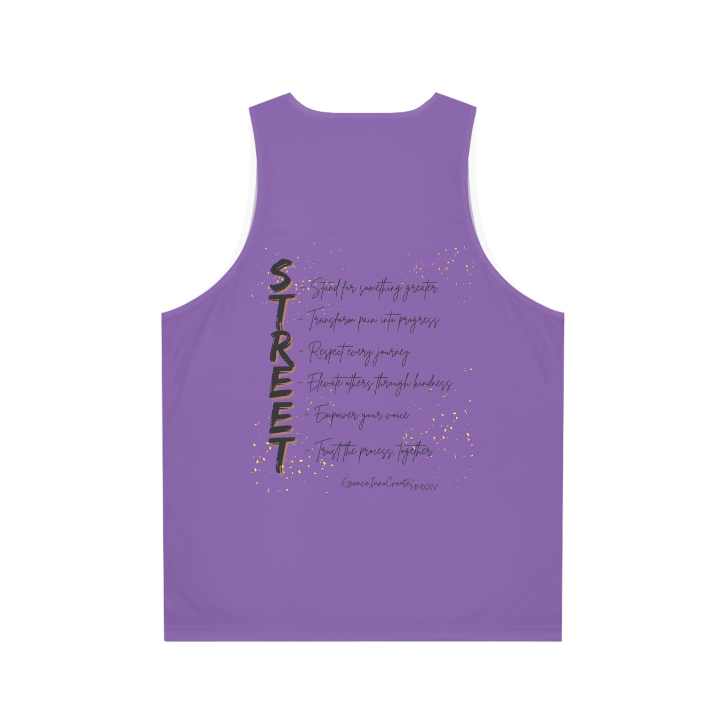Street Wear Tank XIX | EssenceInnoCreate | Soft Purple
