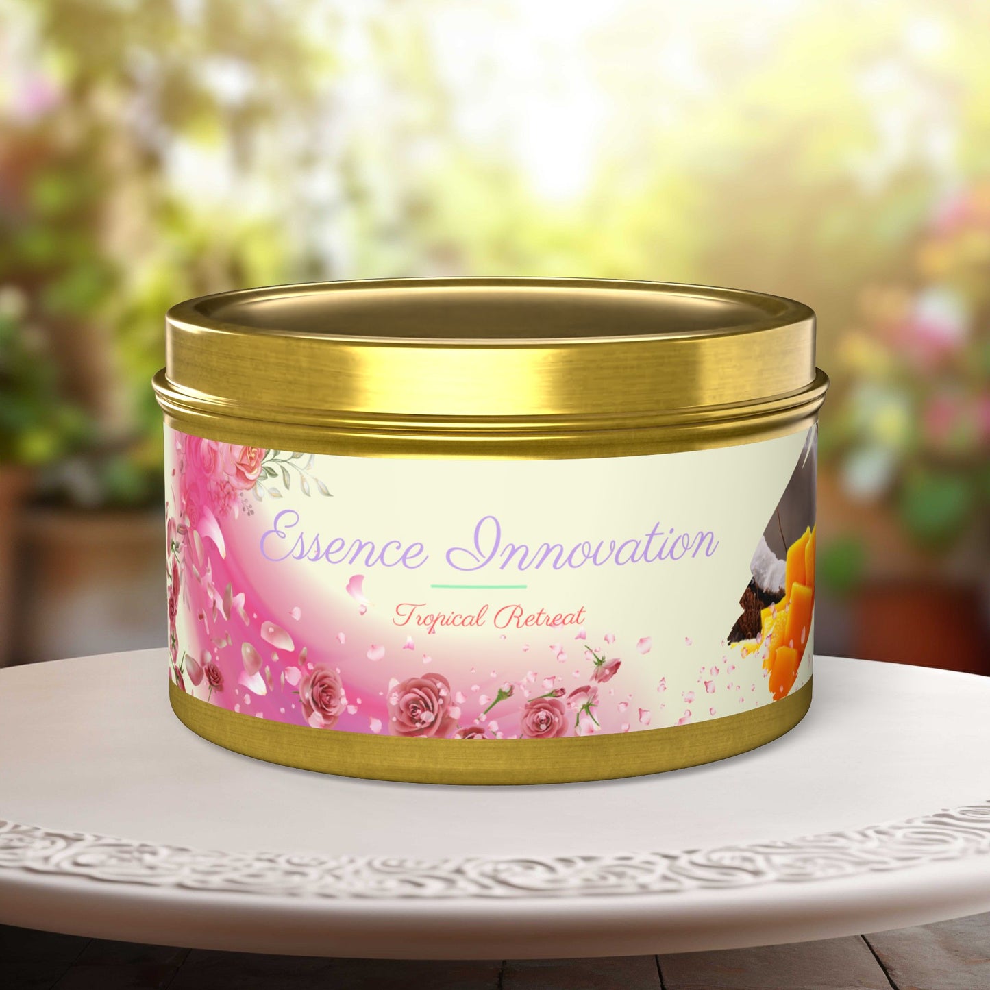Aroma Retreat Coconut Delight | Tropical Mango Coconut | 4oz, 8oz Tin