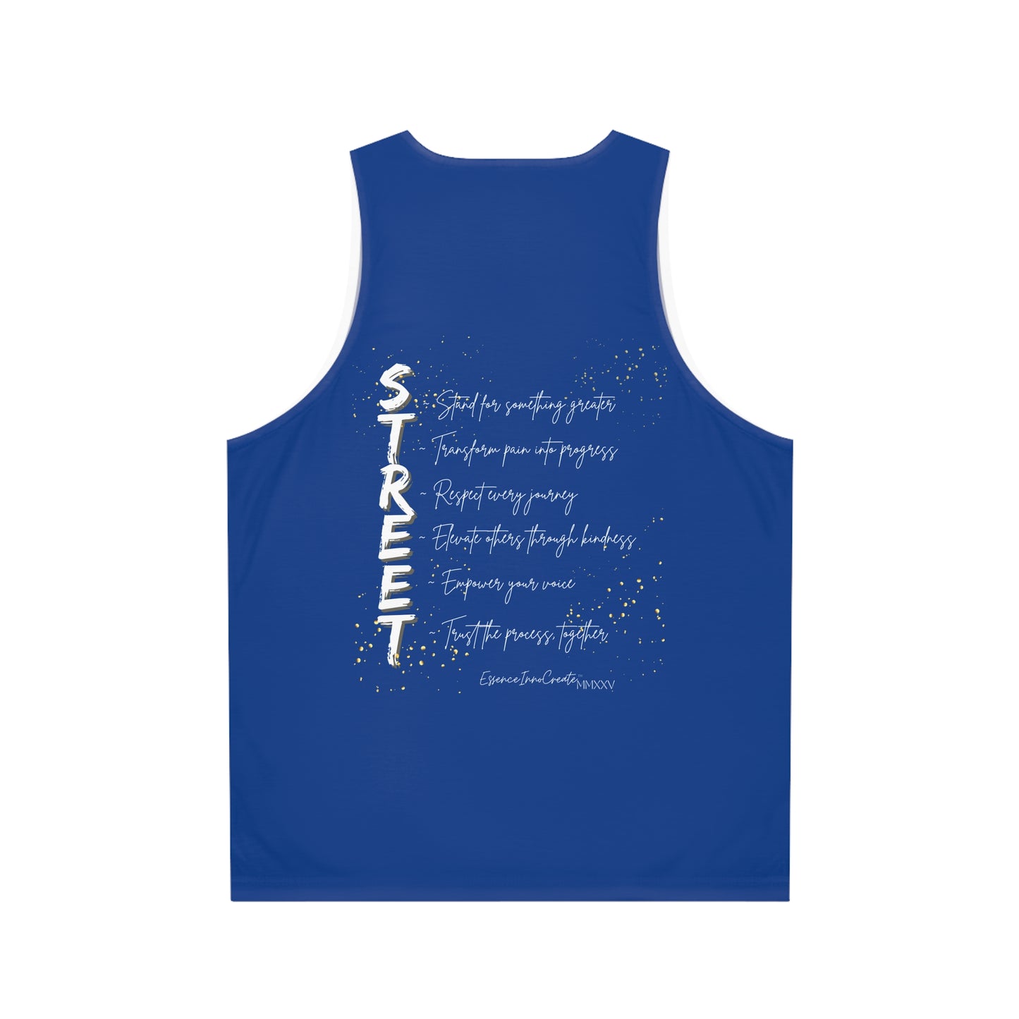 Street Wear Tank XIII | EssenceInnoCreate | Dark Blue